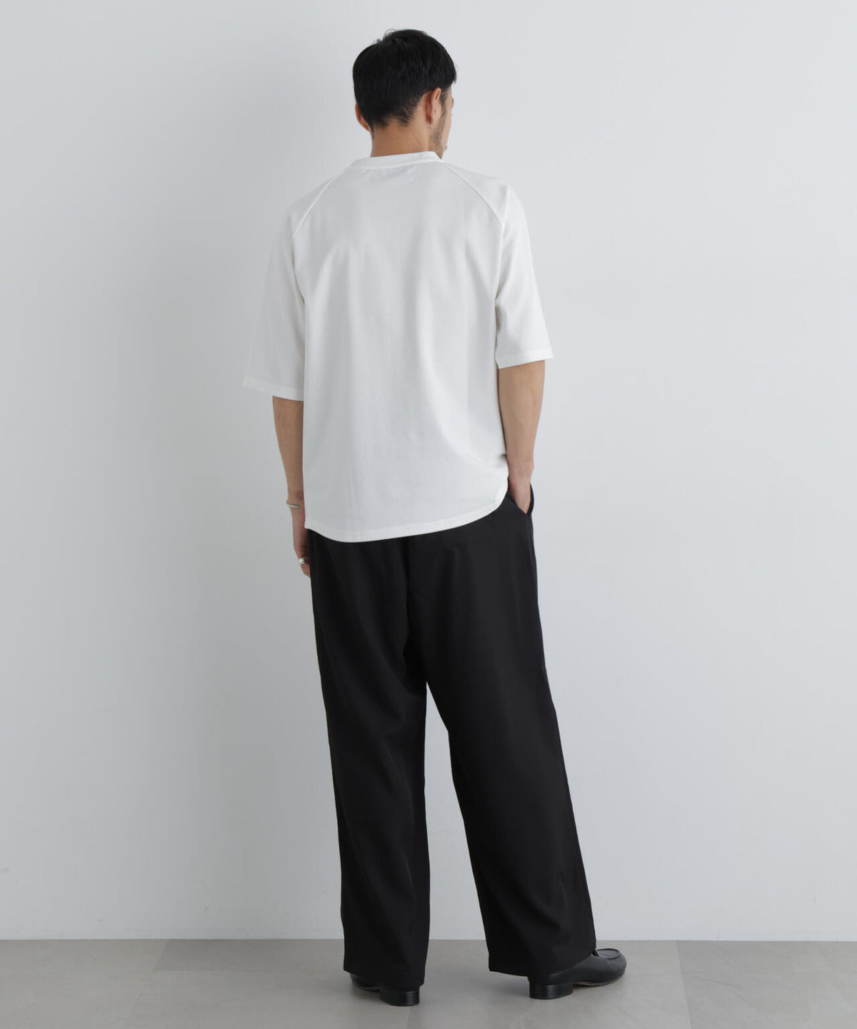 ビッグドレープTシャツ 半袖 6726224217
