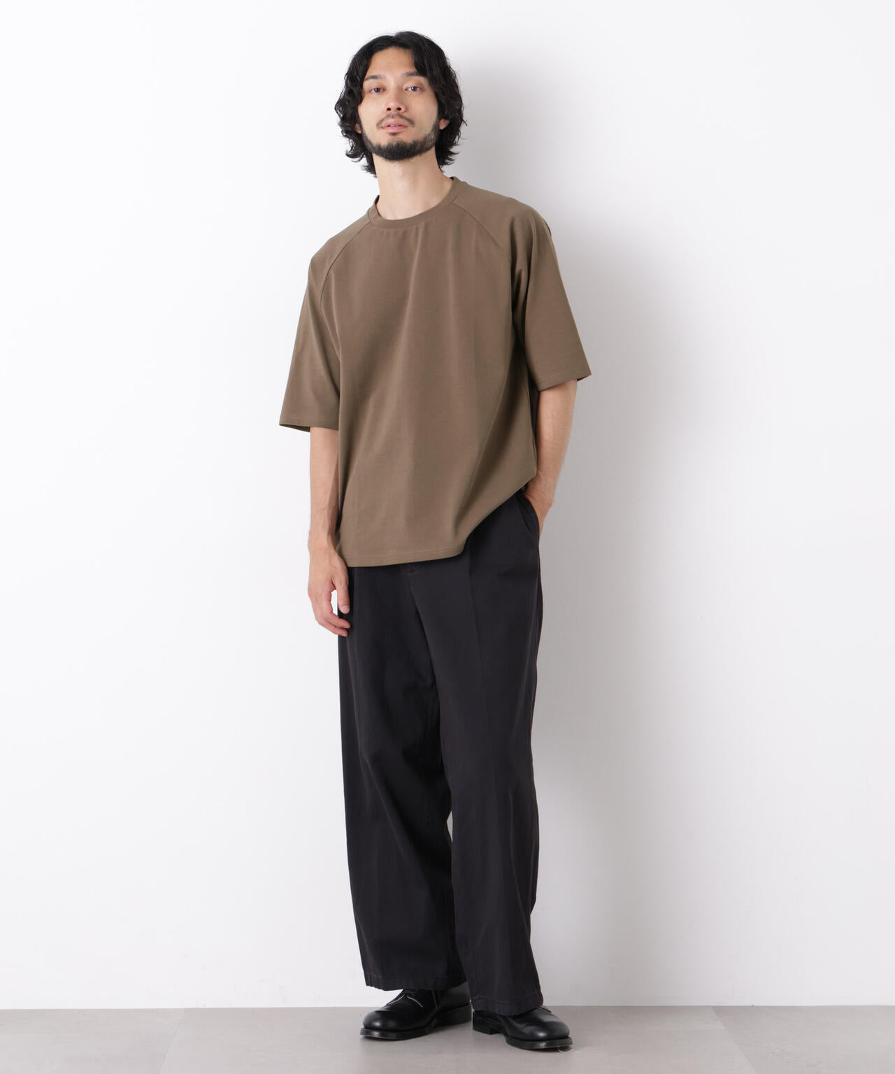 ビッグドレープTシャツ 半袖 6726224217