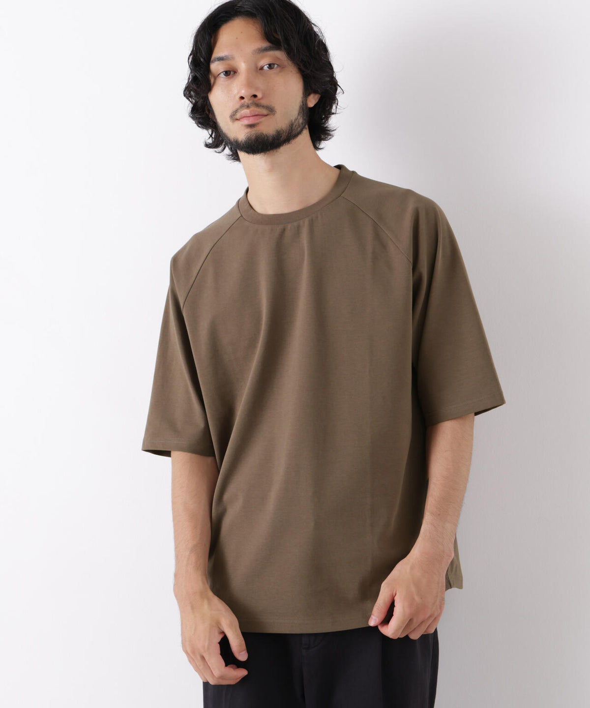 ビッグドレープTシャツ 半袖 6726224217