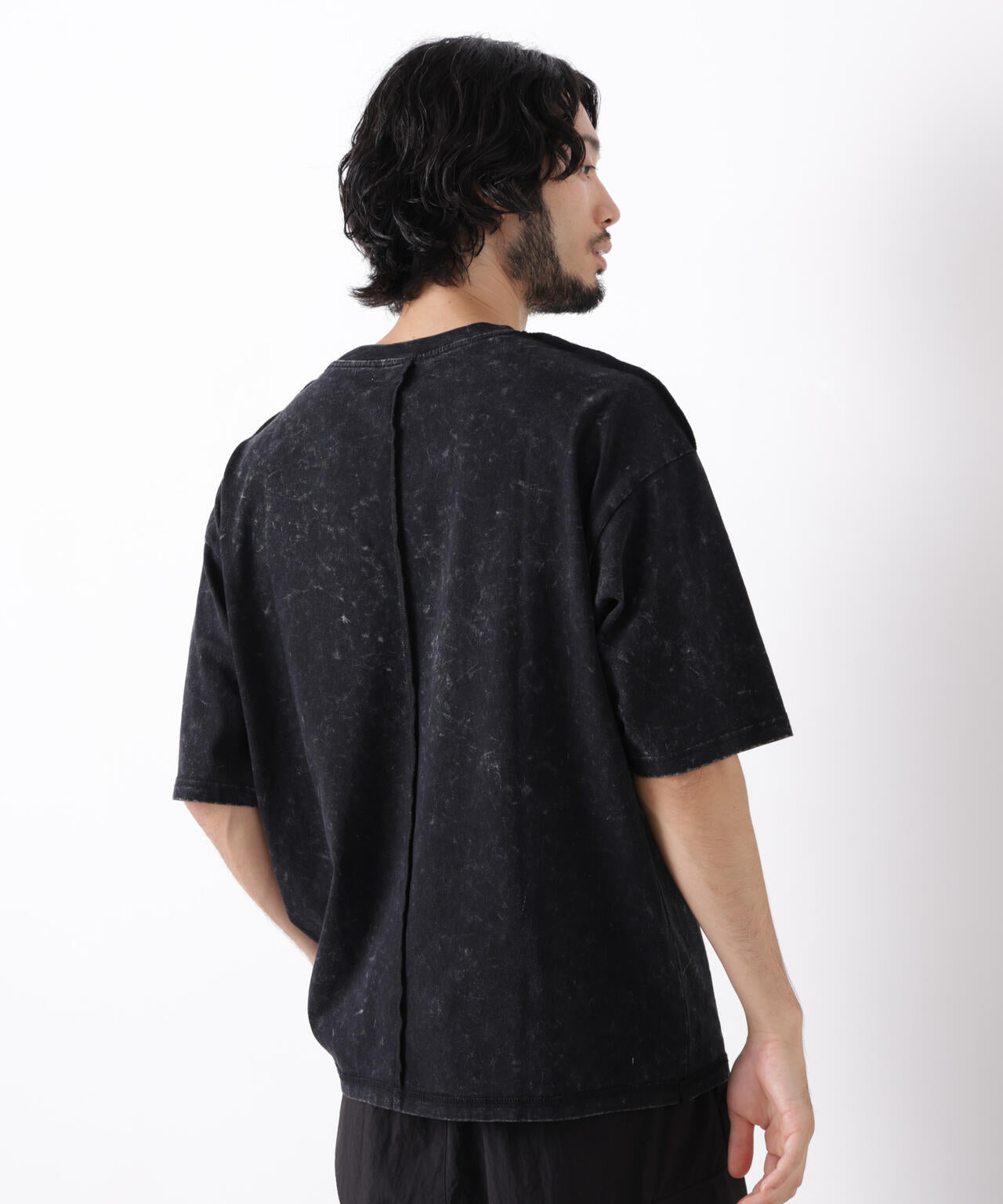 ワンポイントピグメントTシャツ 半袖 6726224222