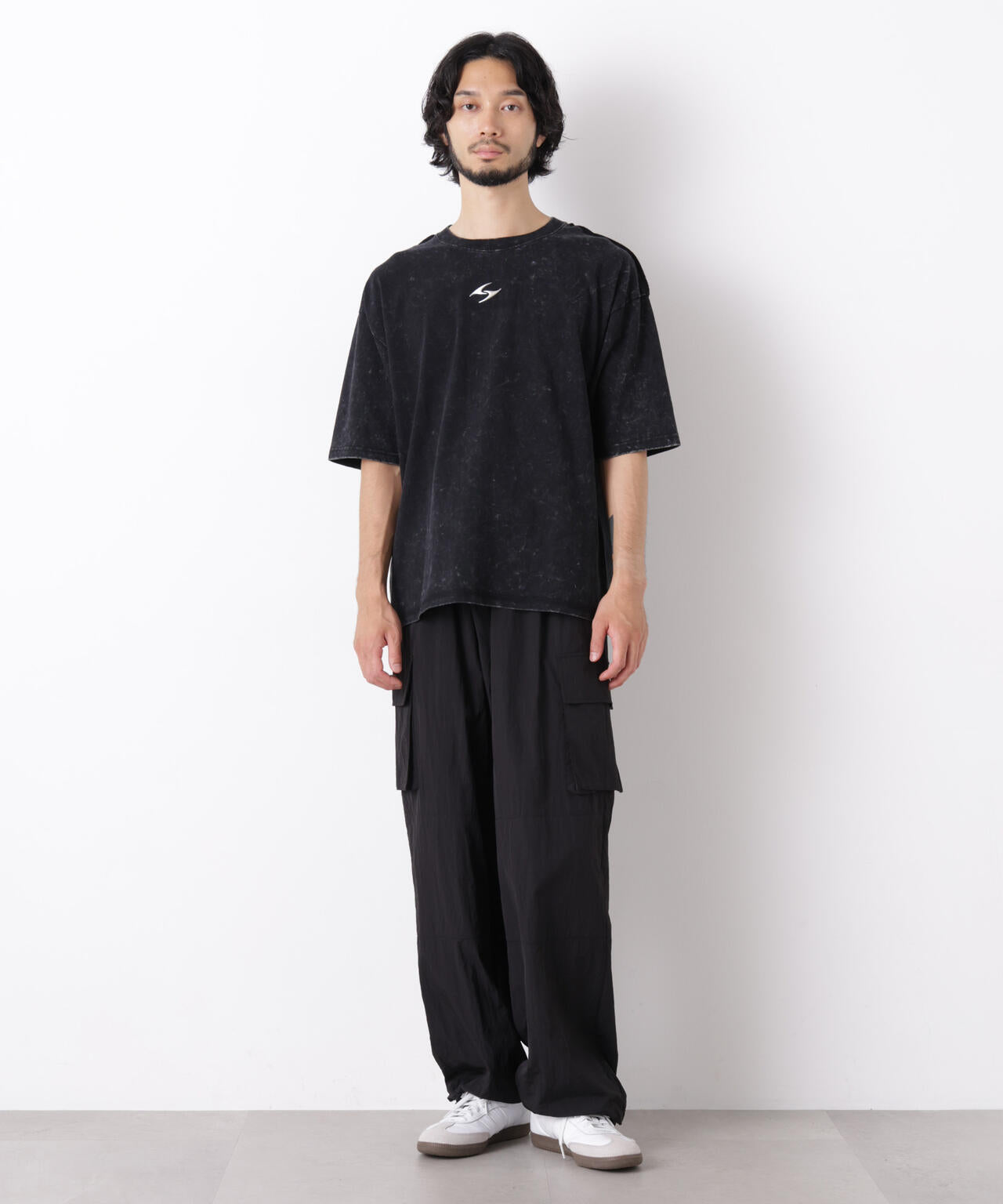 ワンポイントピグメントTシャツ 半袖 6726224222