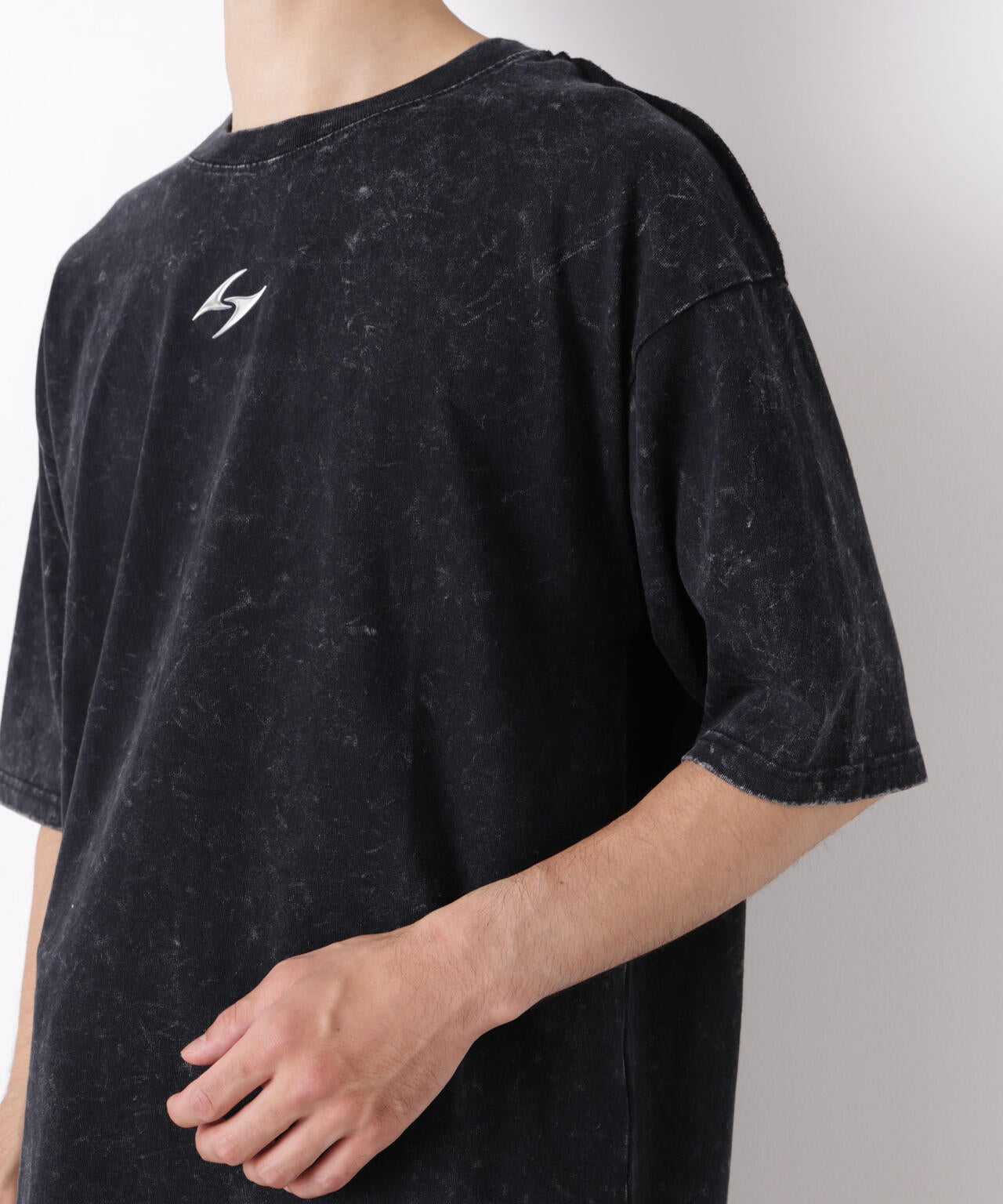 ワンポイントピグメントTシャツ 半袖 6726224222