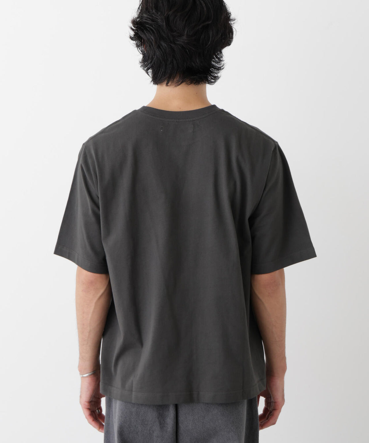 微起毛クロップドTシャツ 半袖 6726224230