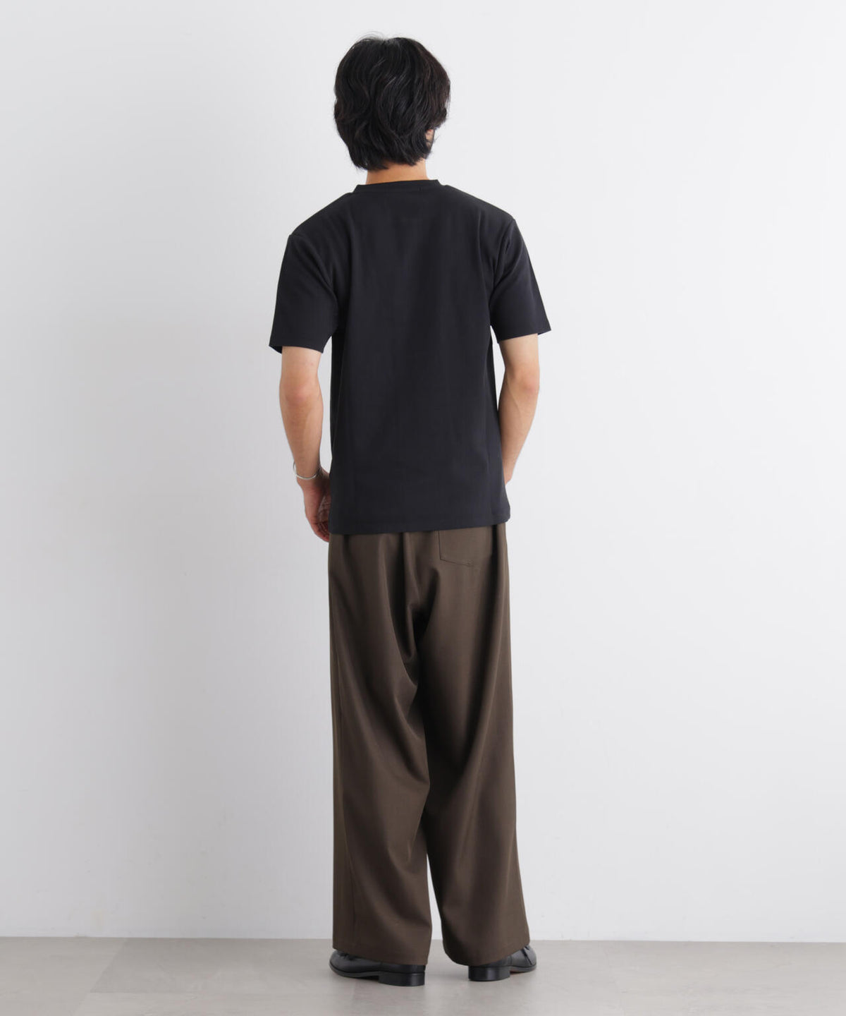コンパクトヘンリーネックTシャツ 半袖 6726224231