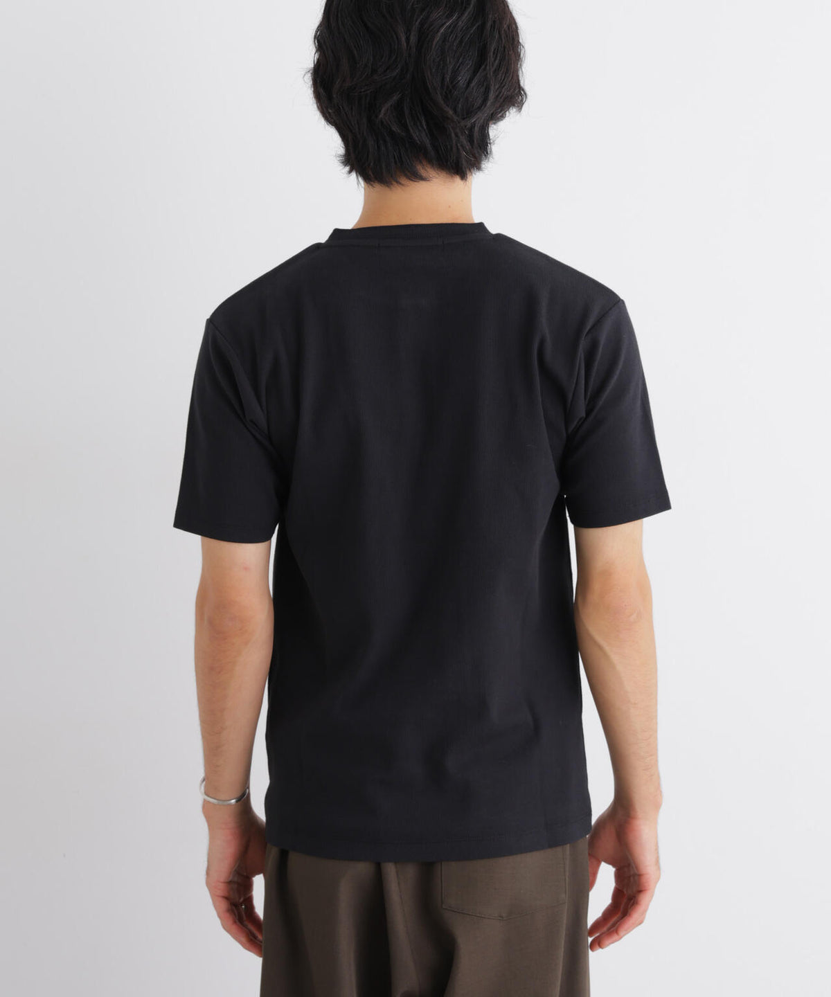 コンパクトヘンリーネックTシャツ 半袖 6726224231