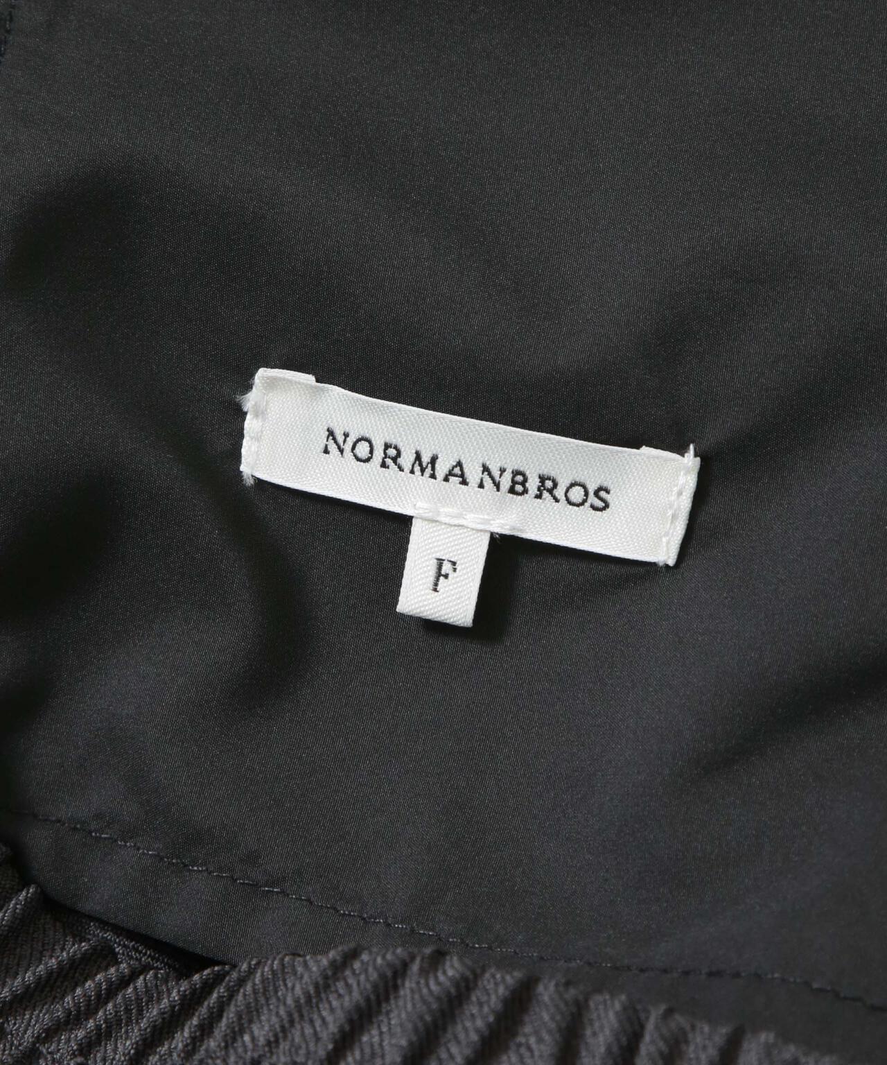 NORMANBROS別注 ワッシャーイージーワイドパンツ 6726227030