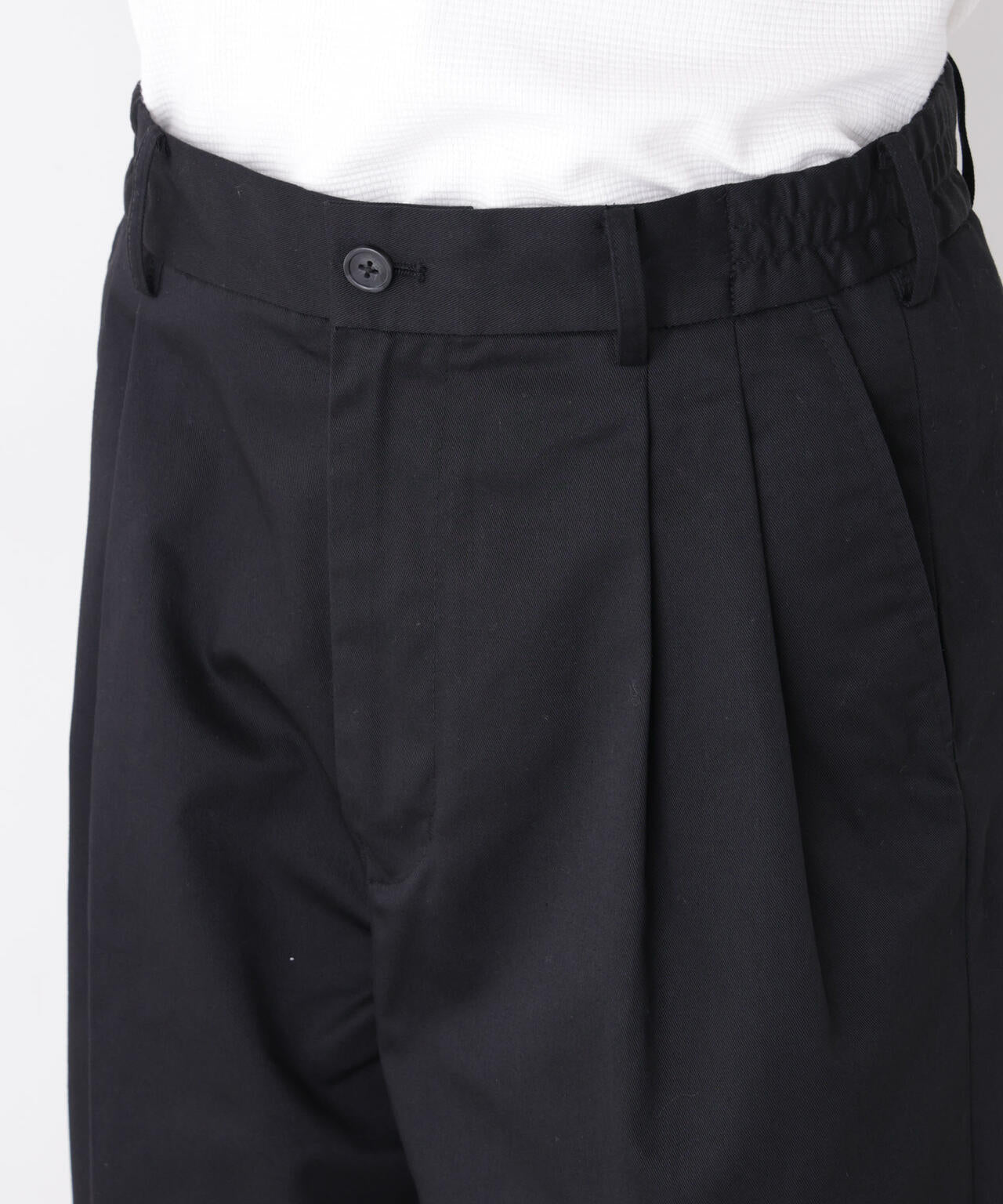 TCツイル2タックワイドパンツ 6726227211