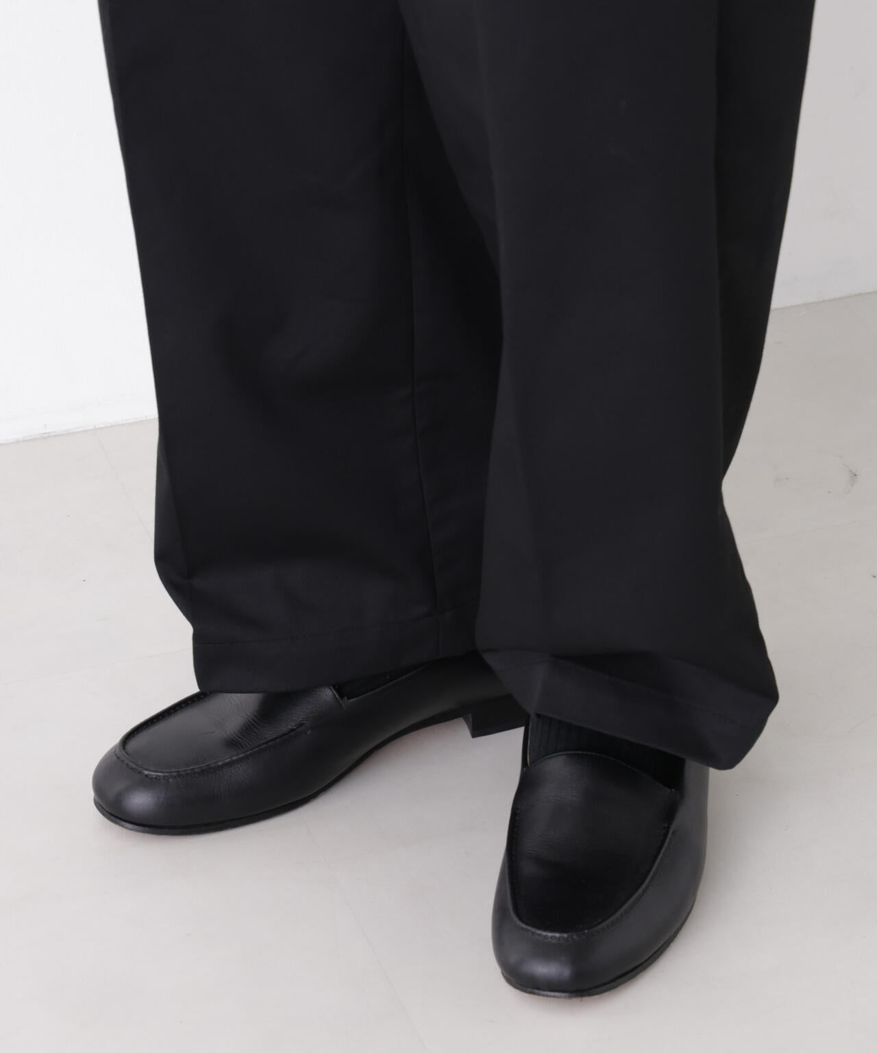 TCツイル2タックワイドパンツ 6726227211