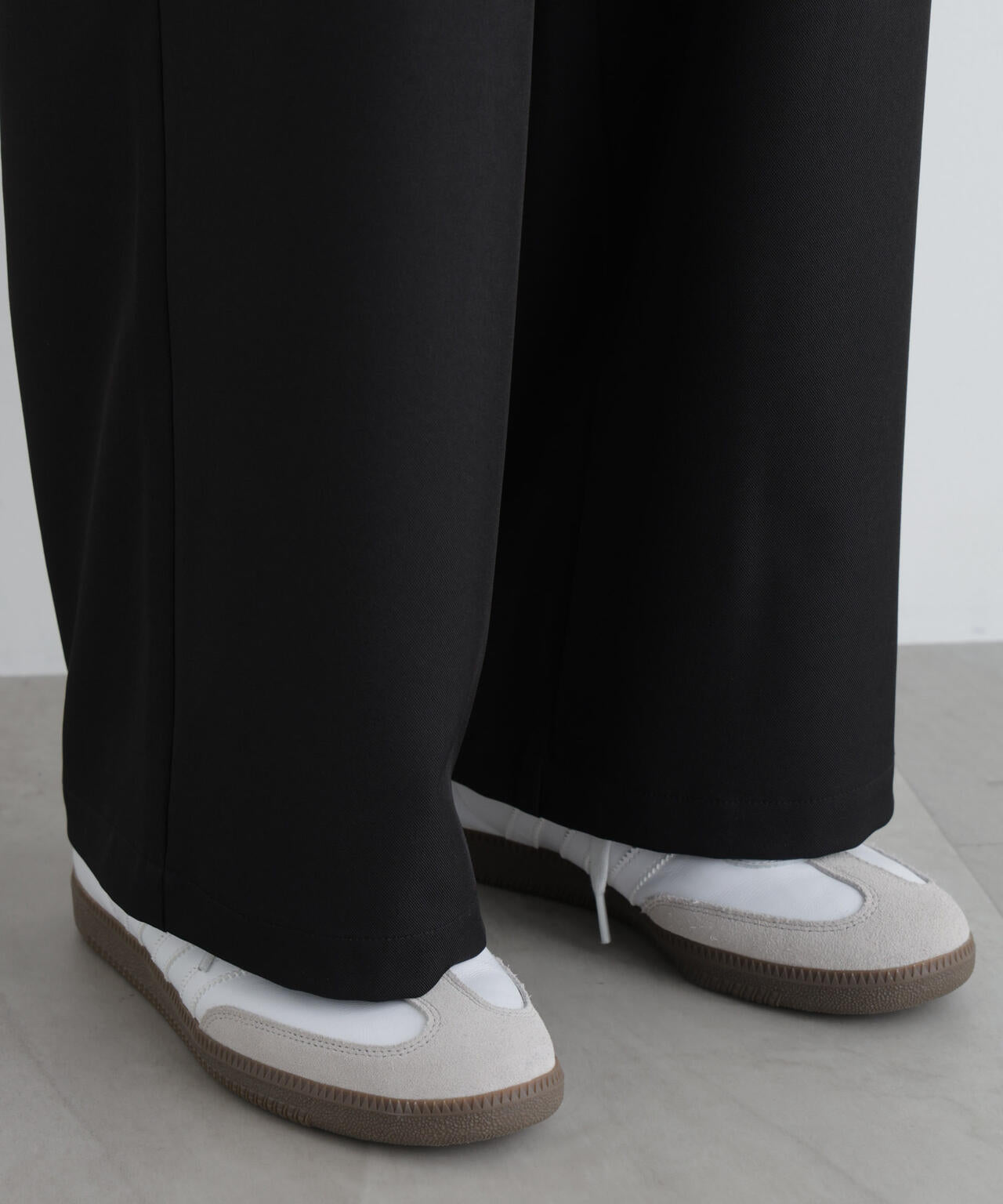 ポリエステルツイル ワイドパンツ 6726227213