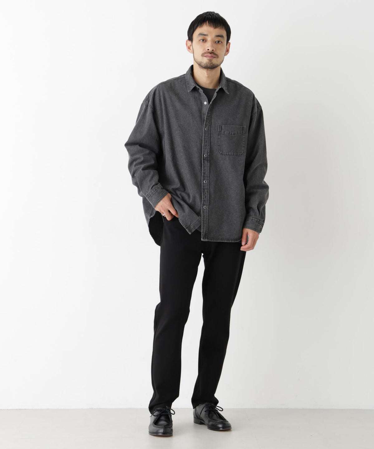 ストレッチ5Pテーパードパンツ 6726227214