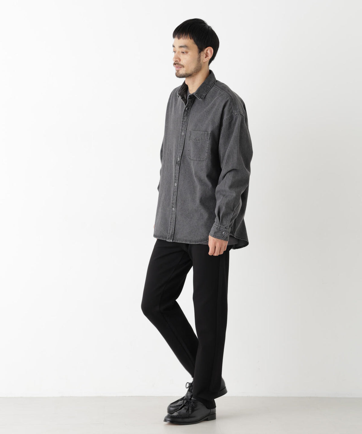 ストレッチ5Pテーパードパンツ 6726227214