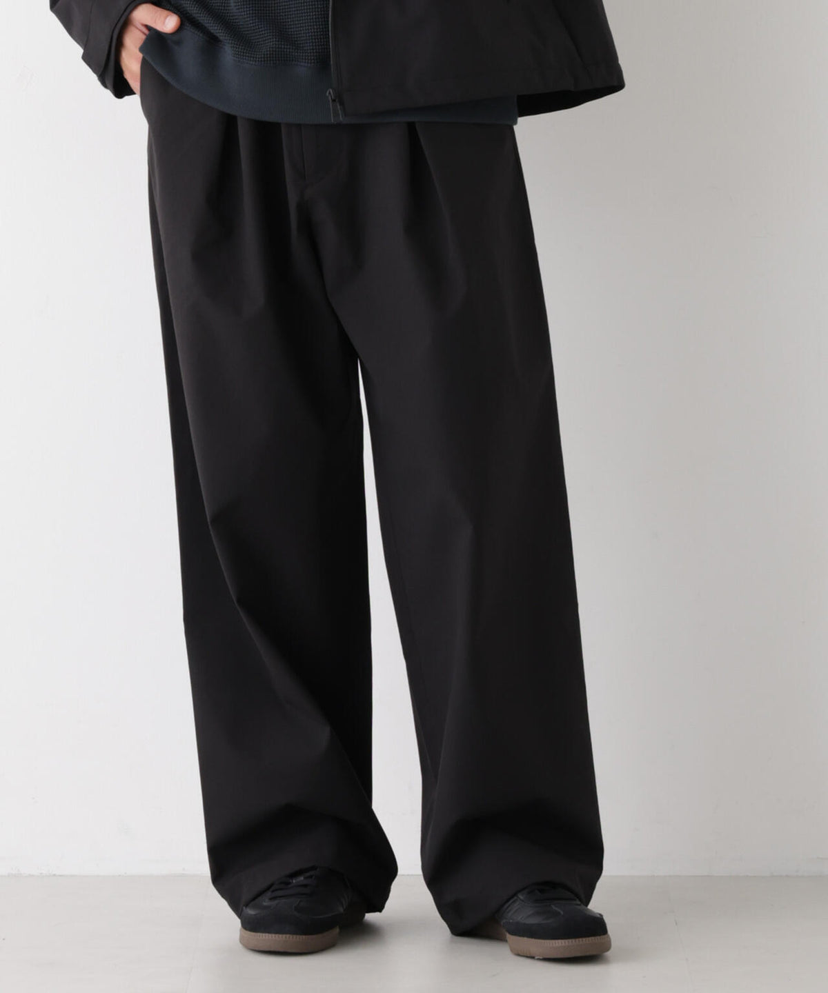 3レイヤー インタックワイドパンツ(セットアップ可) 6726227217