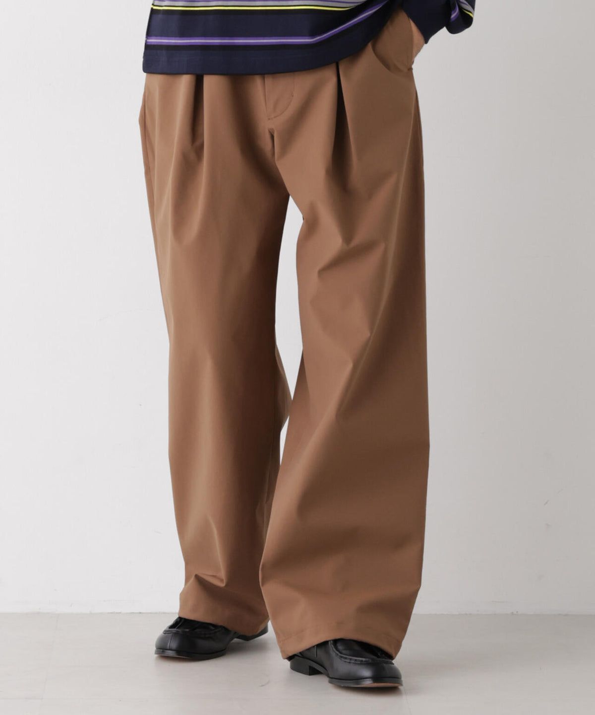 3レイヤー インタックワイドパンツ(セットアップ可) 6726227217