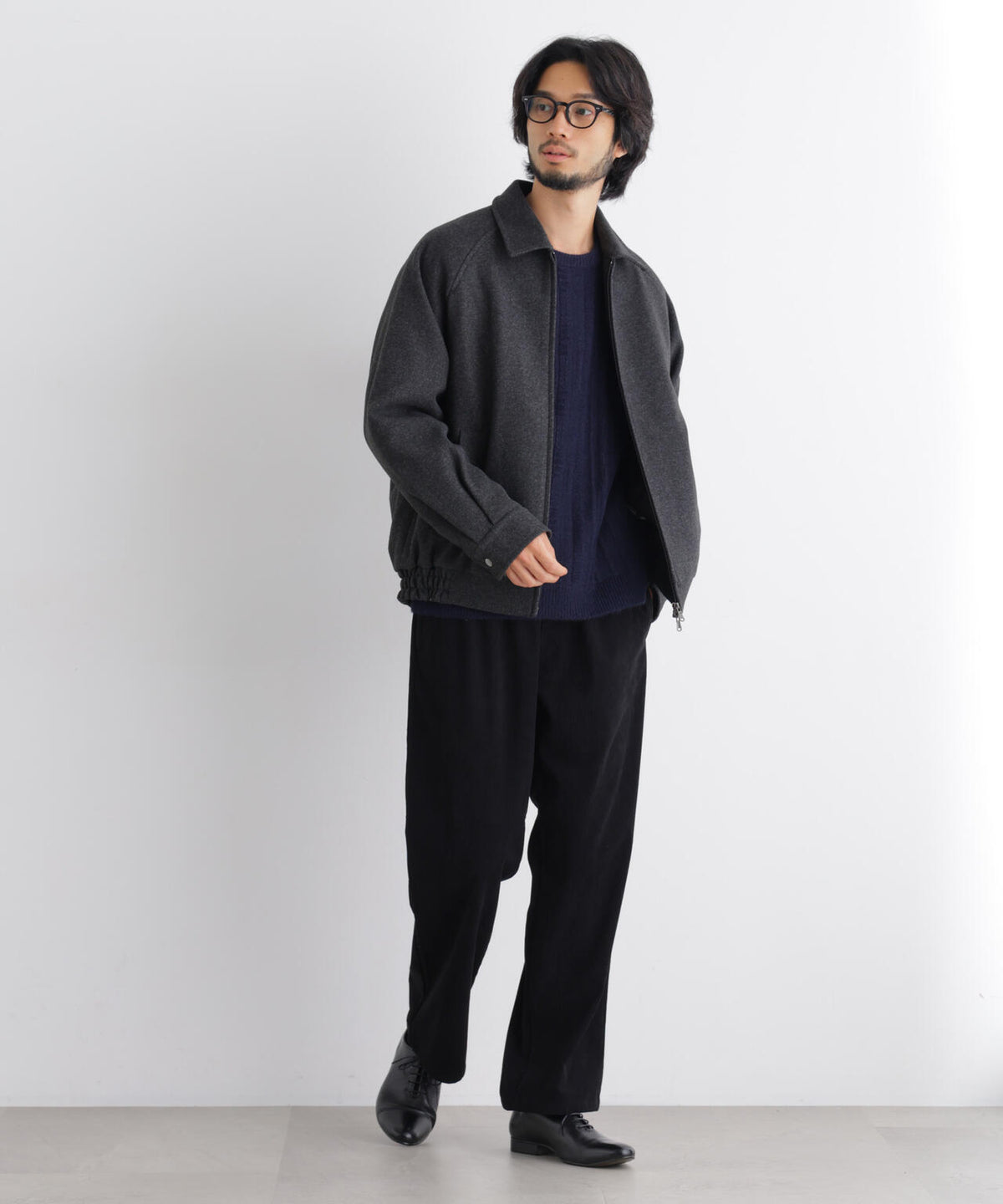 イージーワイドコーデュロイパンツ 6726227220