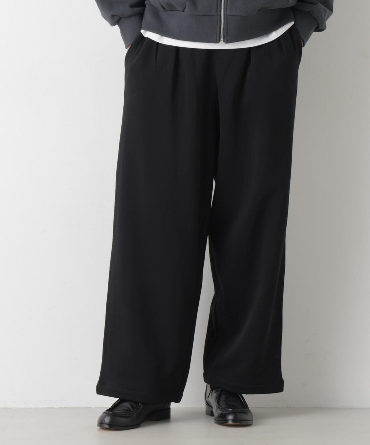 WEB限定/2タックワイドスウェットパンツ 6726227221