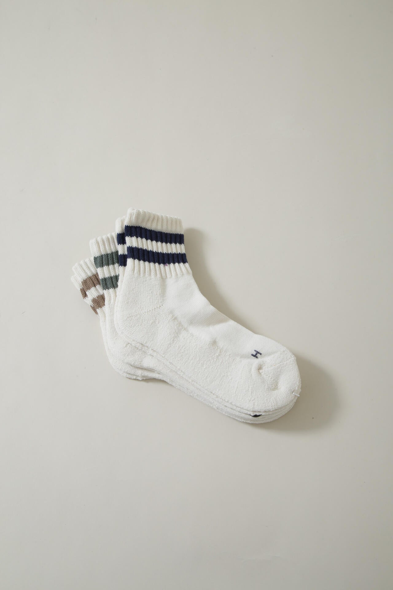 Healthknit/シンカー2本ライン ソックス 3足SET 6726251007