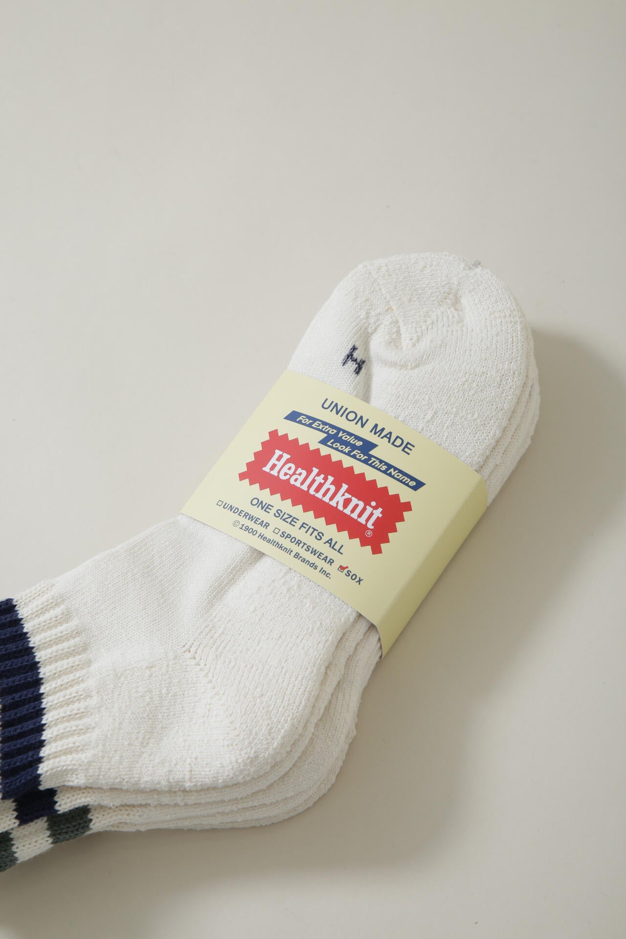 Healthknit/シンカー2本ライン ソックス 3足SET 6726251007