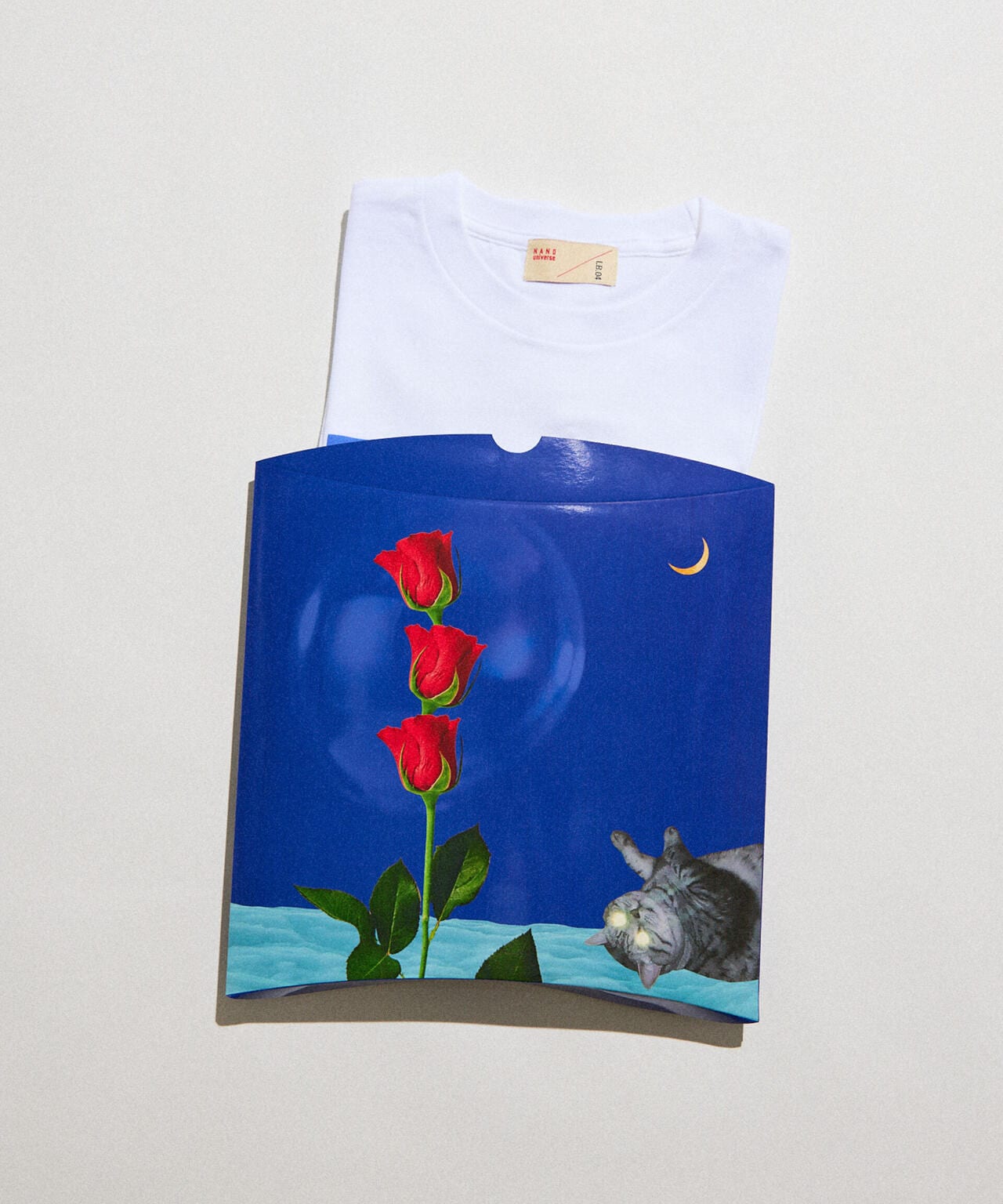 「とんだ林蘭×NANO universe」 ロングTシャツ 6733123306
