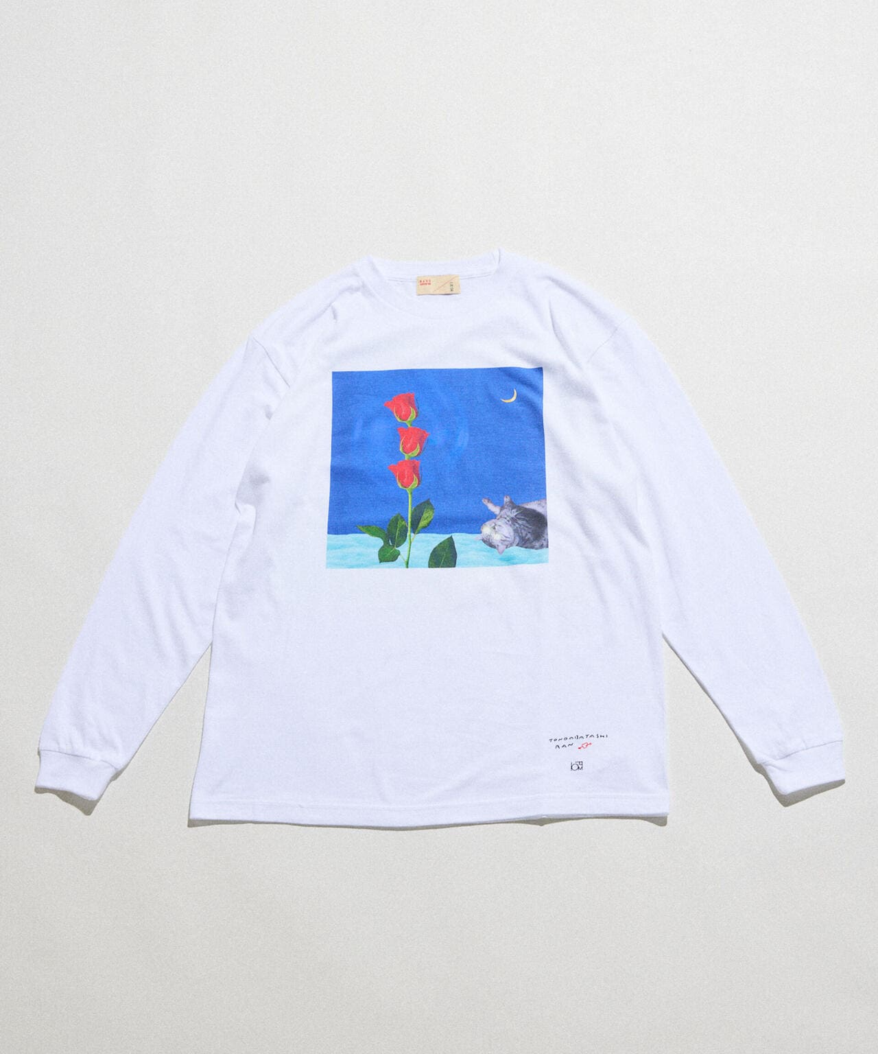 「とんだ林蘭×NANO universe」 ロングTシャツ 6733123306