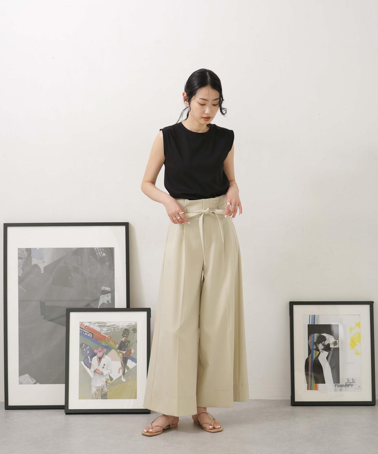 LB.04/汗染み防止加工 ノースリーブTシャツ 6733124326