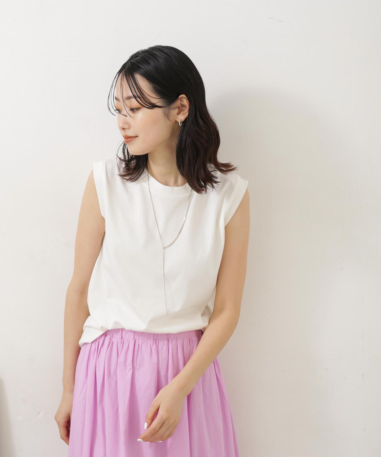 LB.04/汗染み防止加工 ノースリーブTシャツ 6733124326