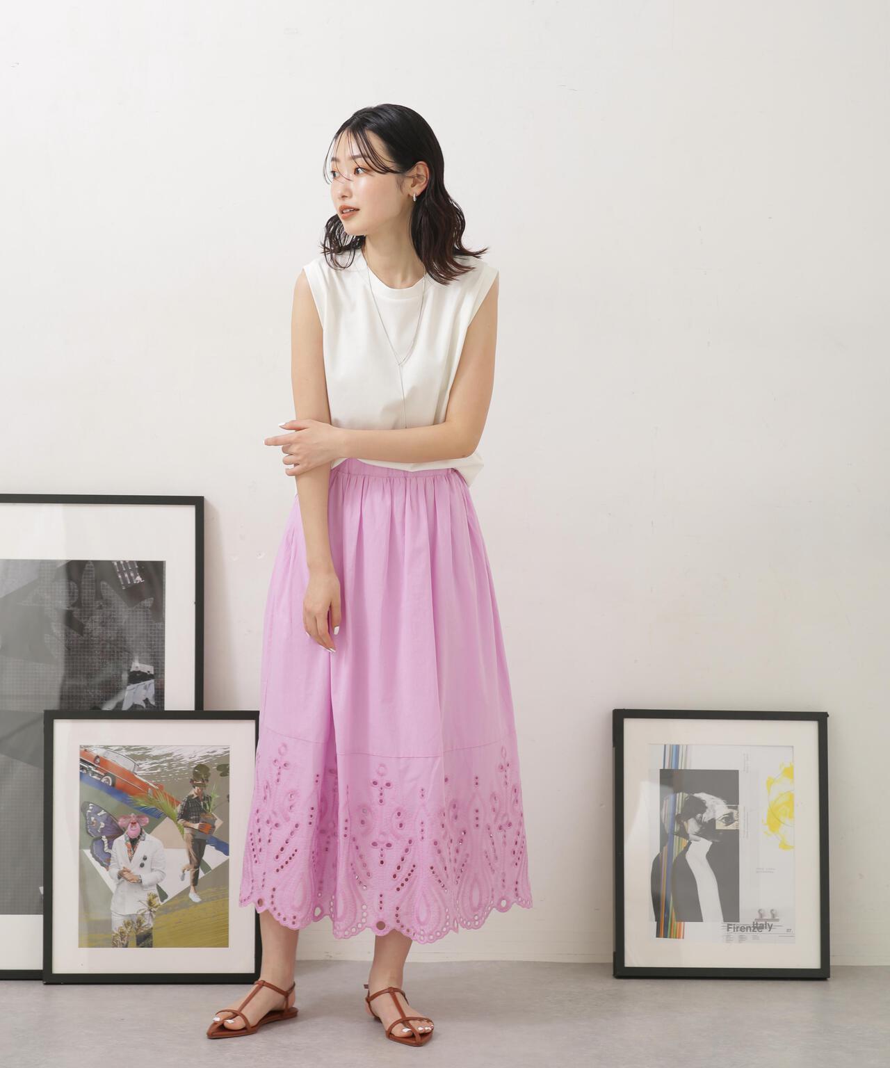 LB.04/汗染み防止加工 ノースリーブTシャツ 6733124326