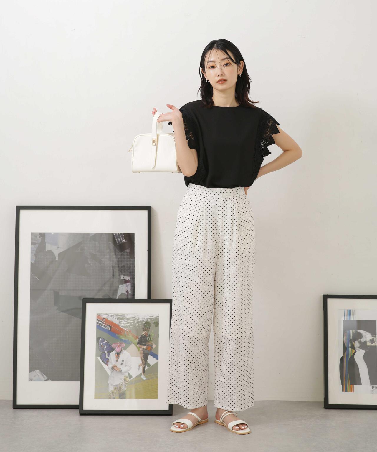 LB.04/レース切り替えカットトップス 6733124328