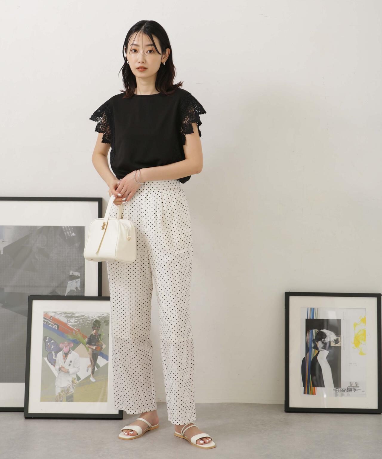 LB.04/レース切り替えカットトップス 6733124328