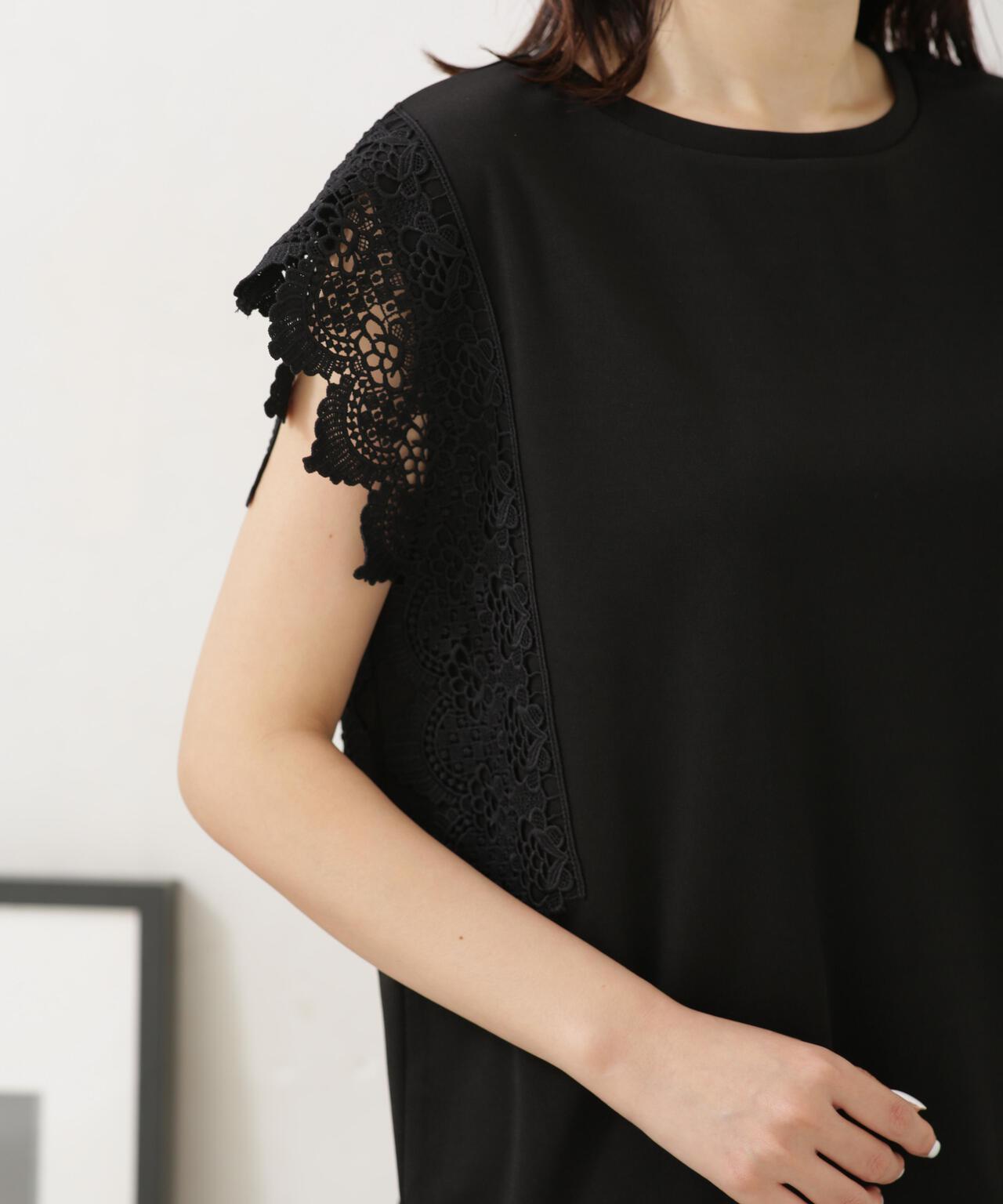 LB.04/レース切り替えカットトップス 6733124328