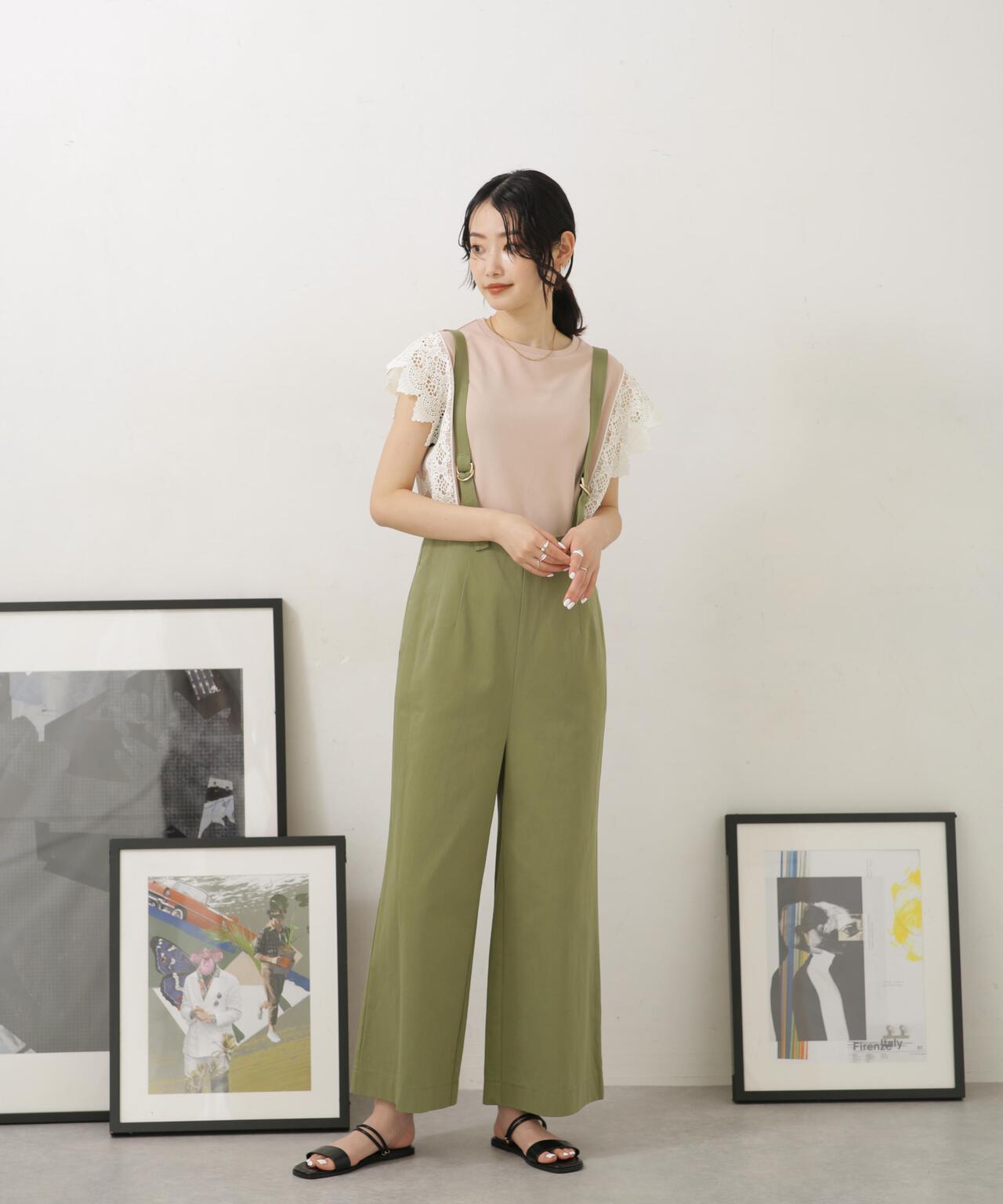 LB.04/レース切り替えカットトップス 6733124328