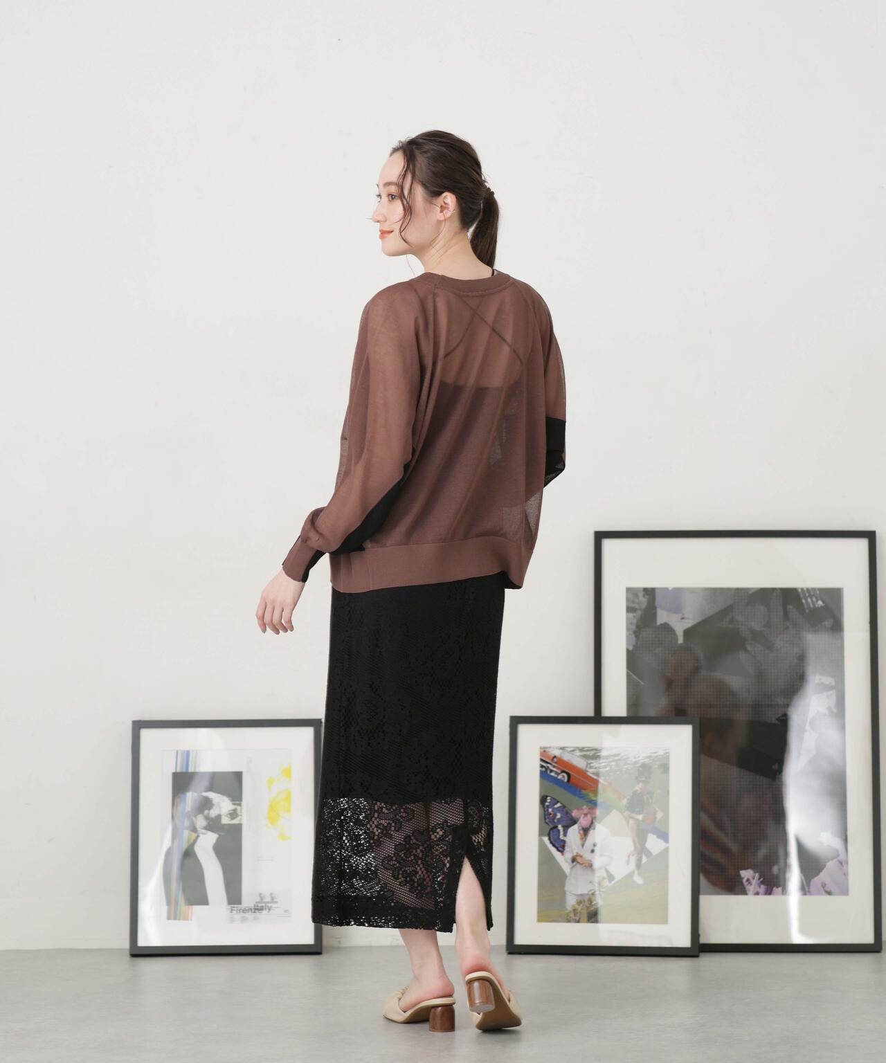 LB.04/レースタイトスカート 6733130313