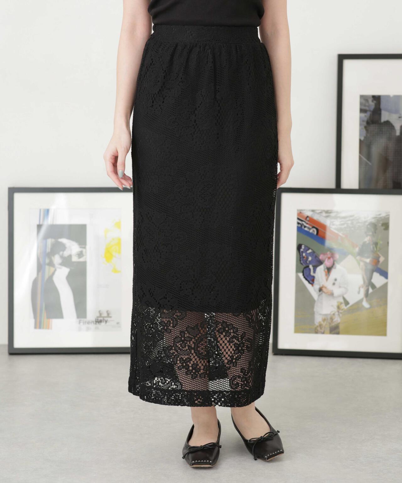 LB.04/レースタイトスカート 6733130313