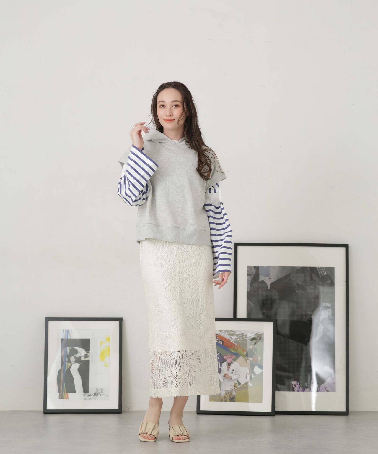 LB.04/レースタイトスカート 6733130313