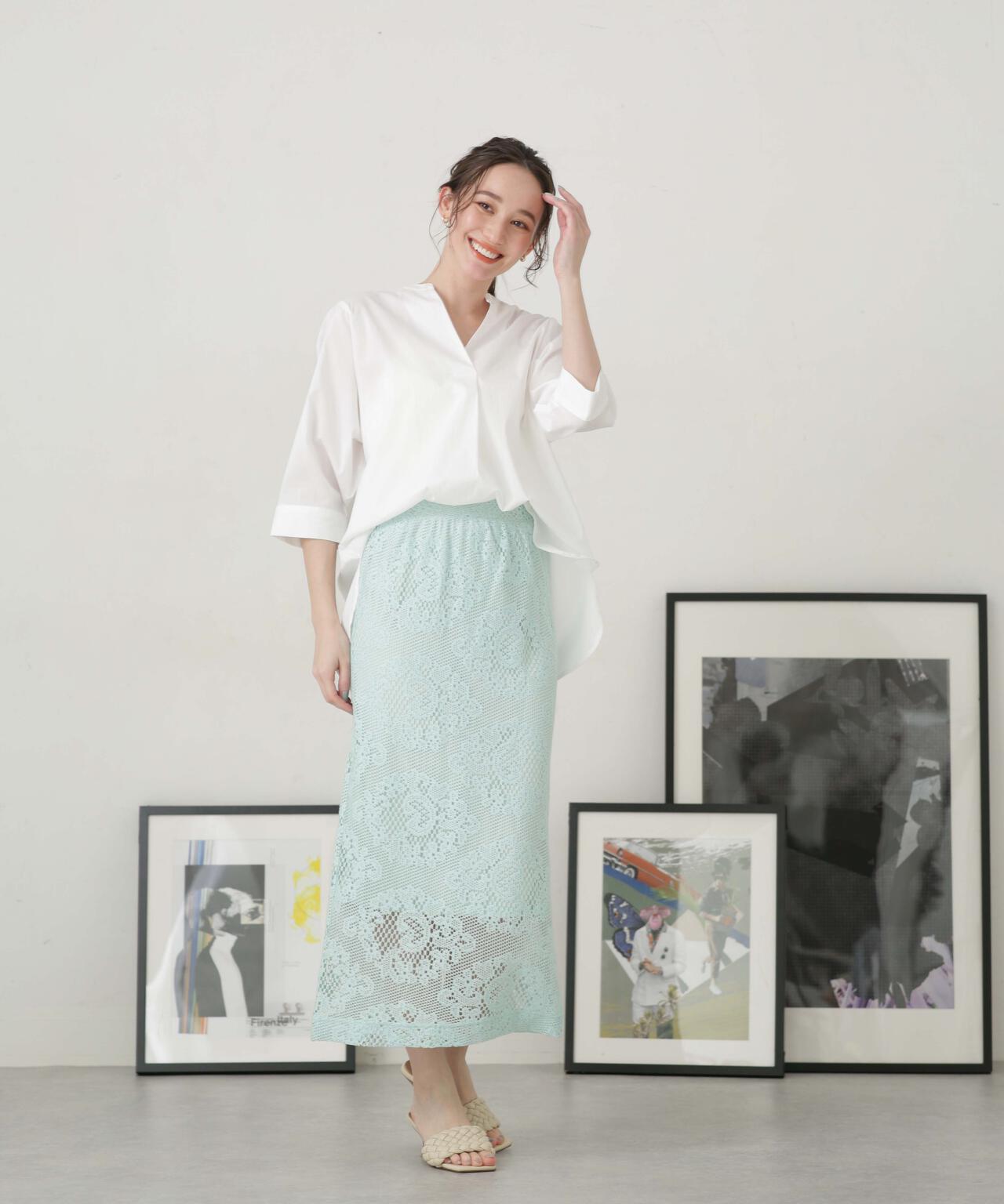 LB.04/レースタイトスカート 6733130313