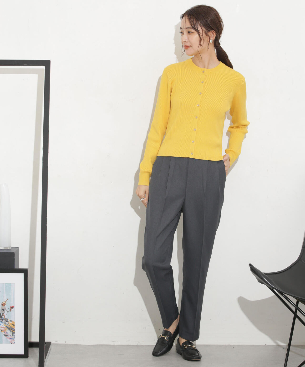 センタープレスタックパンツ(セットアップ可) 6733227308