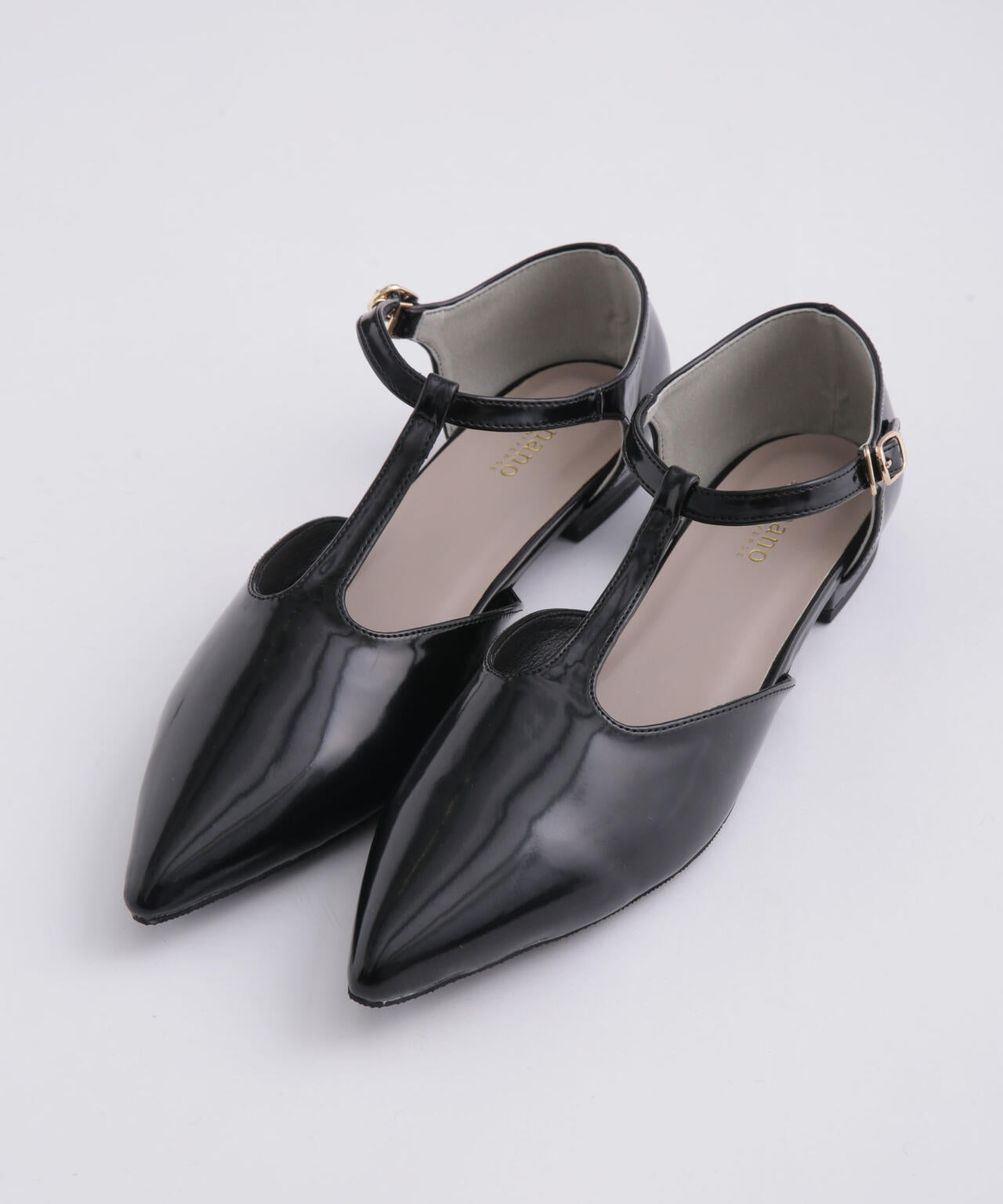 Tストラップフラットパンプス 6733233300