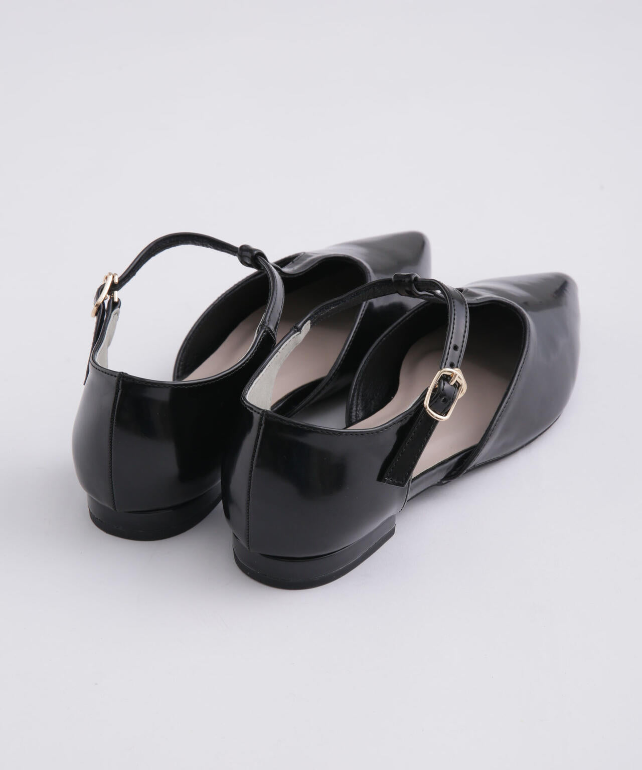 Tストラップフラットパンプス 6733233300