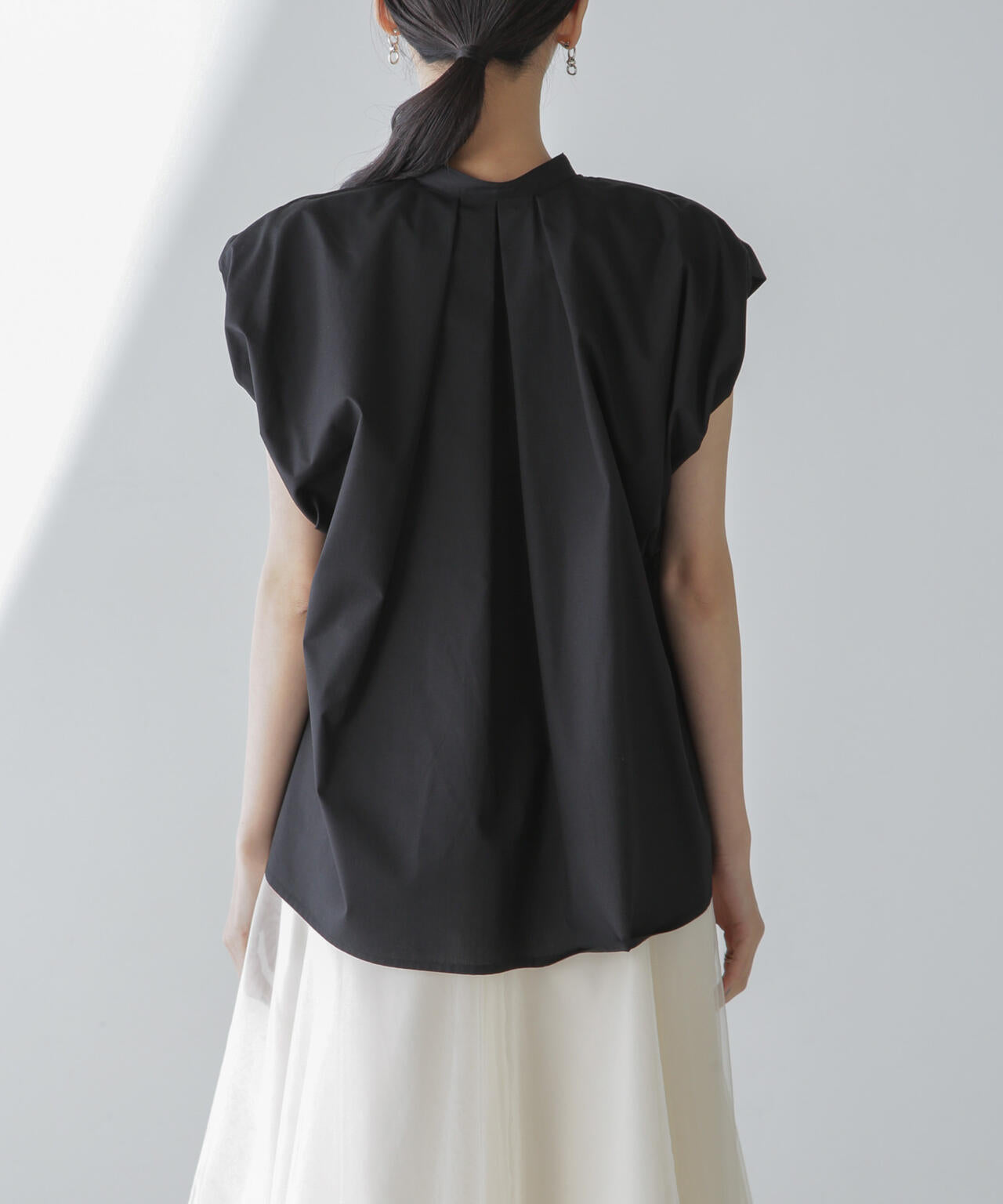 フレンチスリーブバルーンシャツ 6734121311