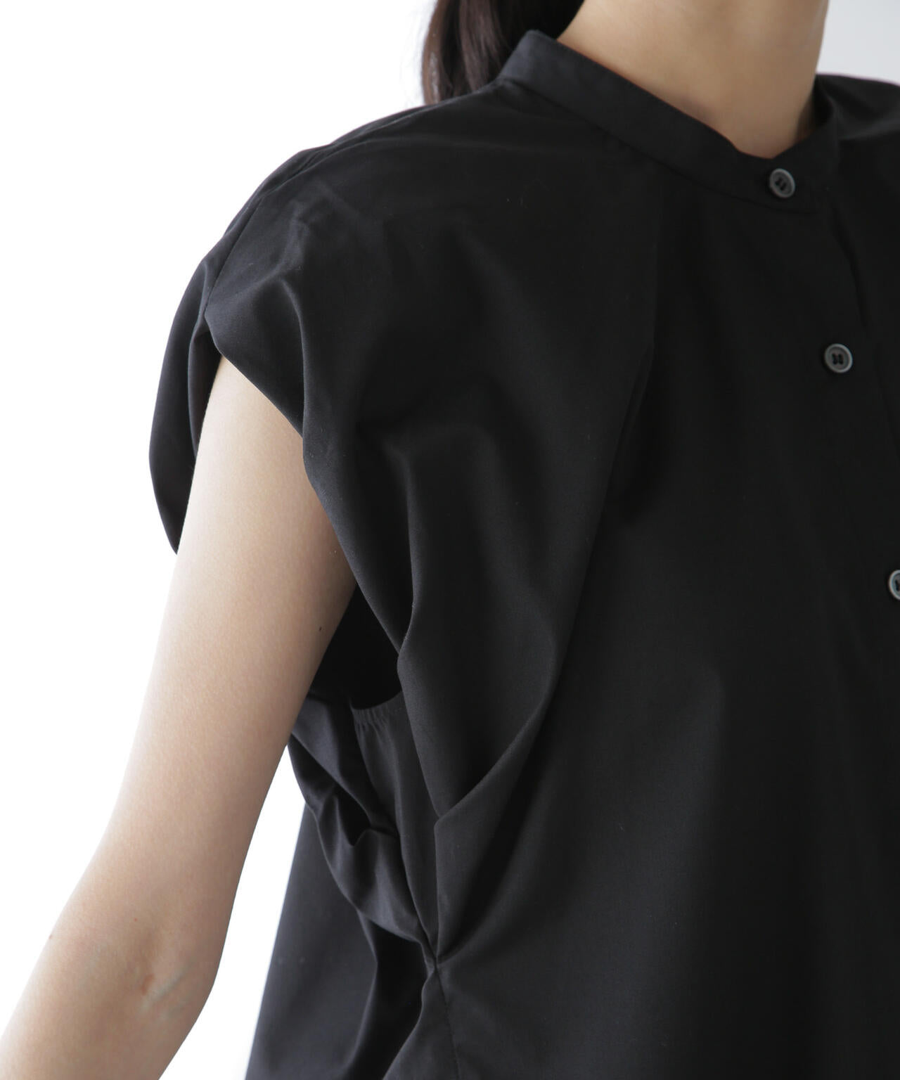 フレンチスリーブバルーンシャツ 6734121311