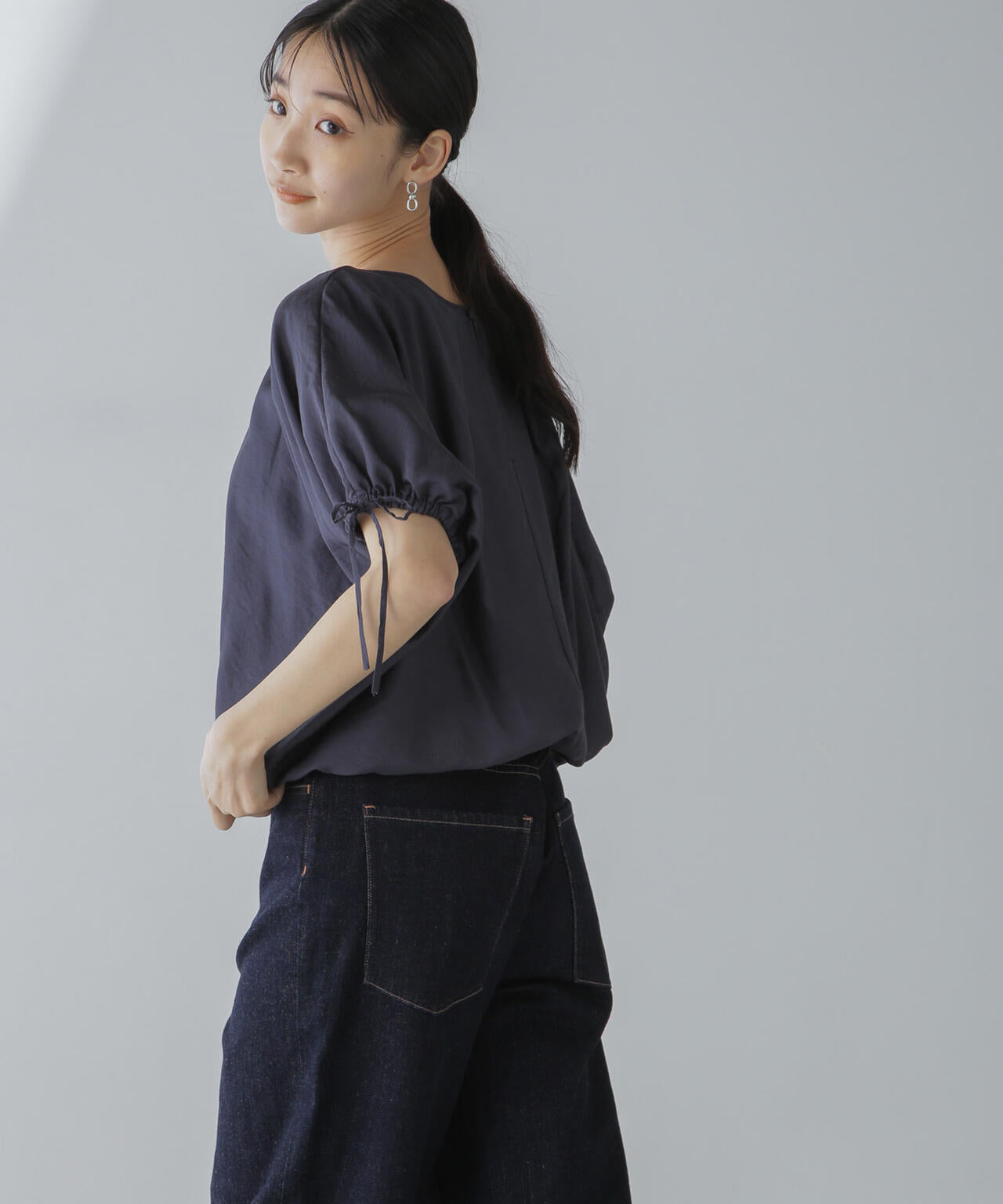バルーンシルエットブラウス 6734121312