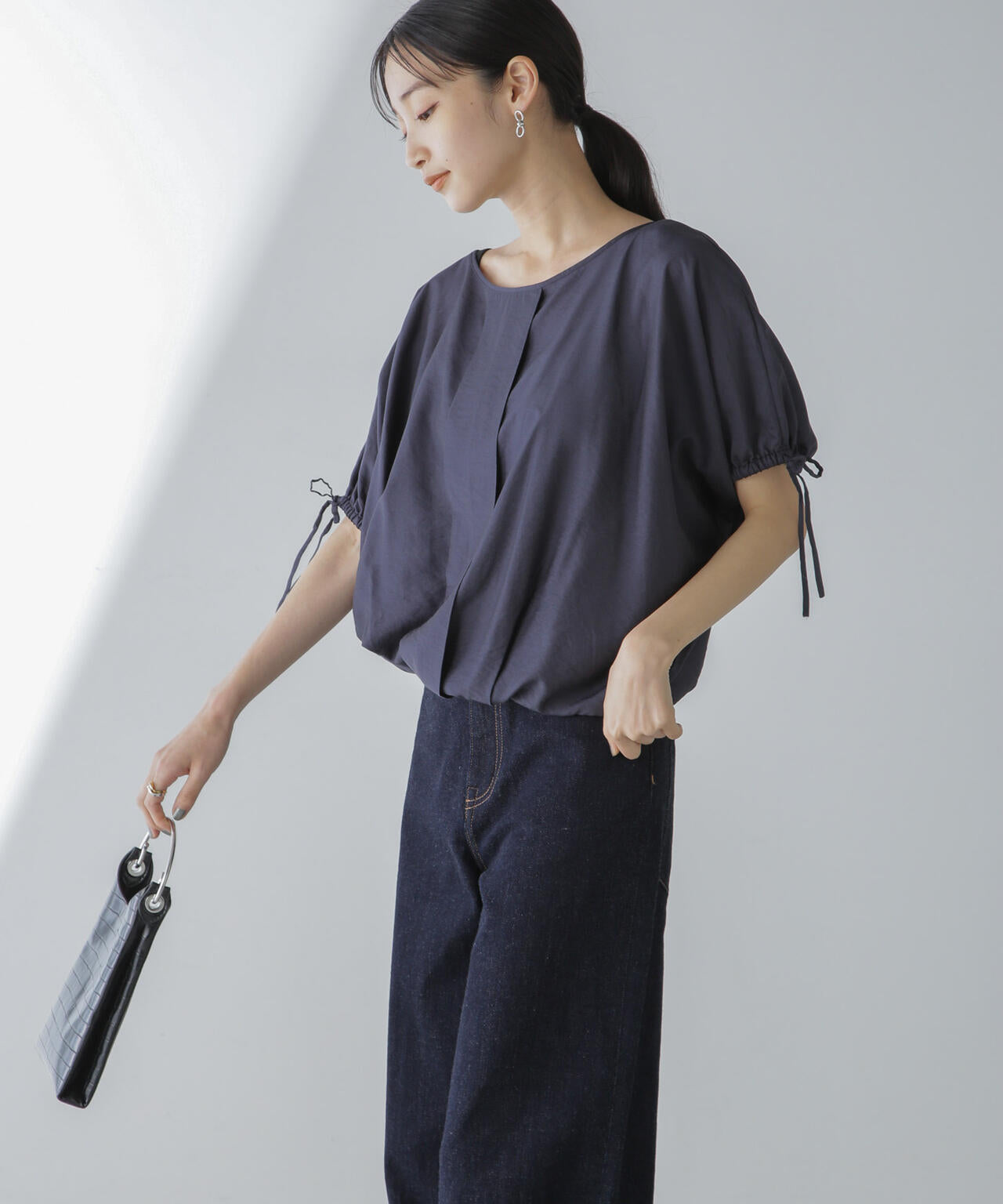 バルーンシルエットブラウス 6734121312