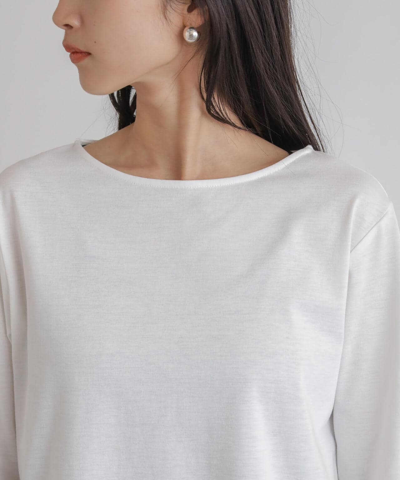 ニットベスト×ロングTシャツ アンサンブルセット 6734122327