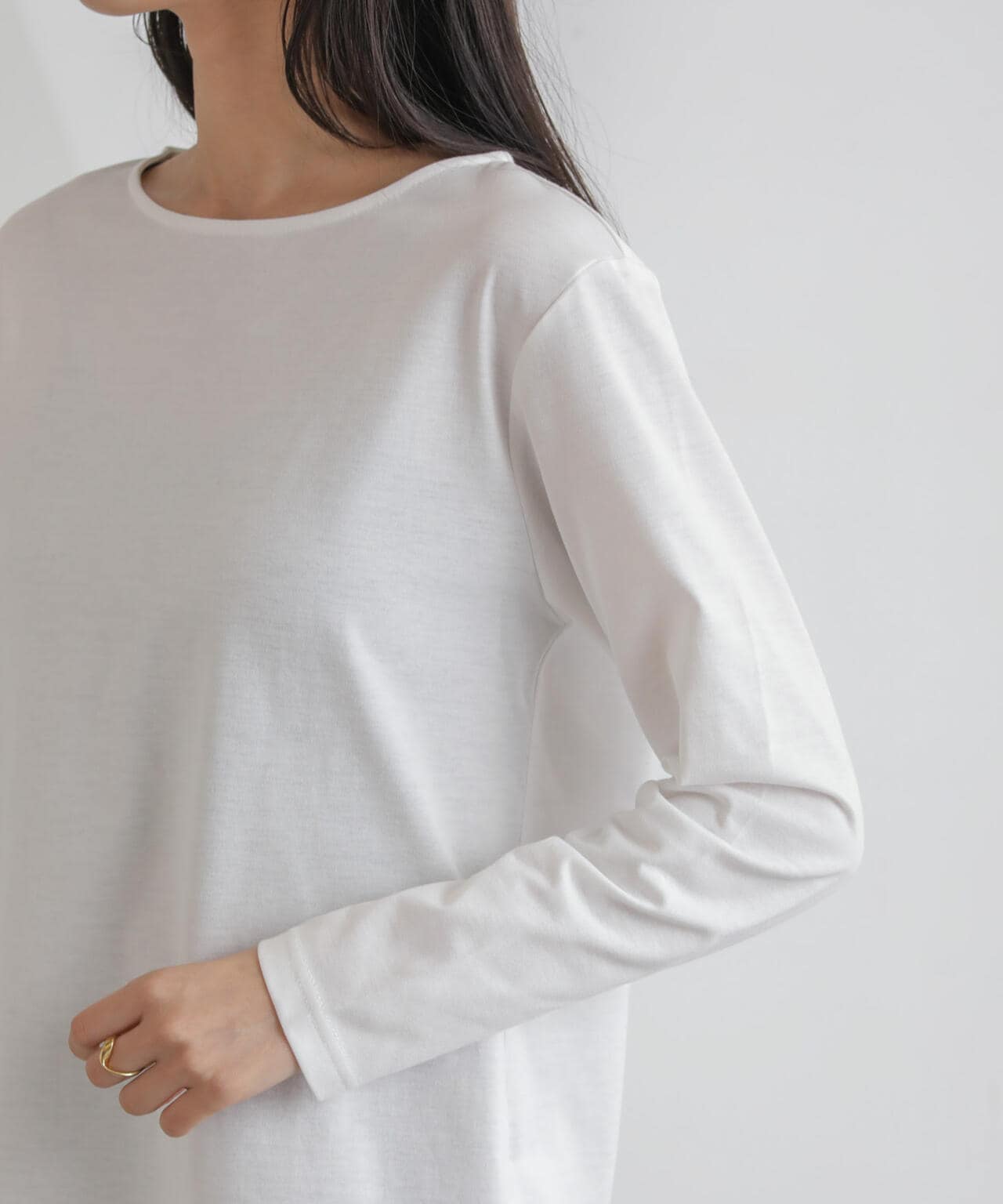 ニットベスト×ロングTシャツ アンサンブルセット 6734122327