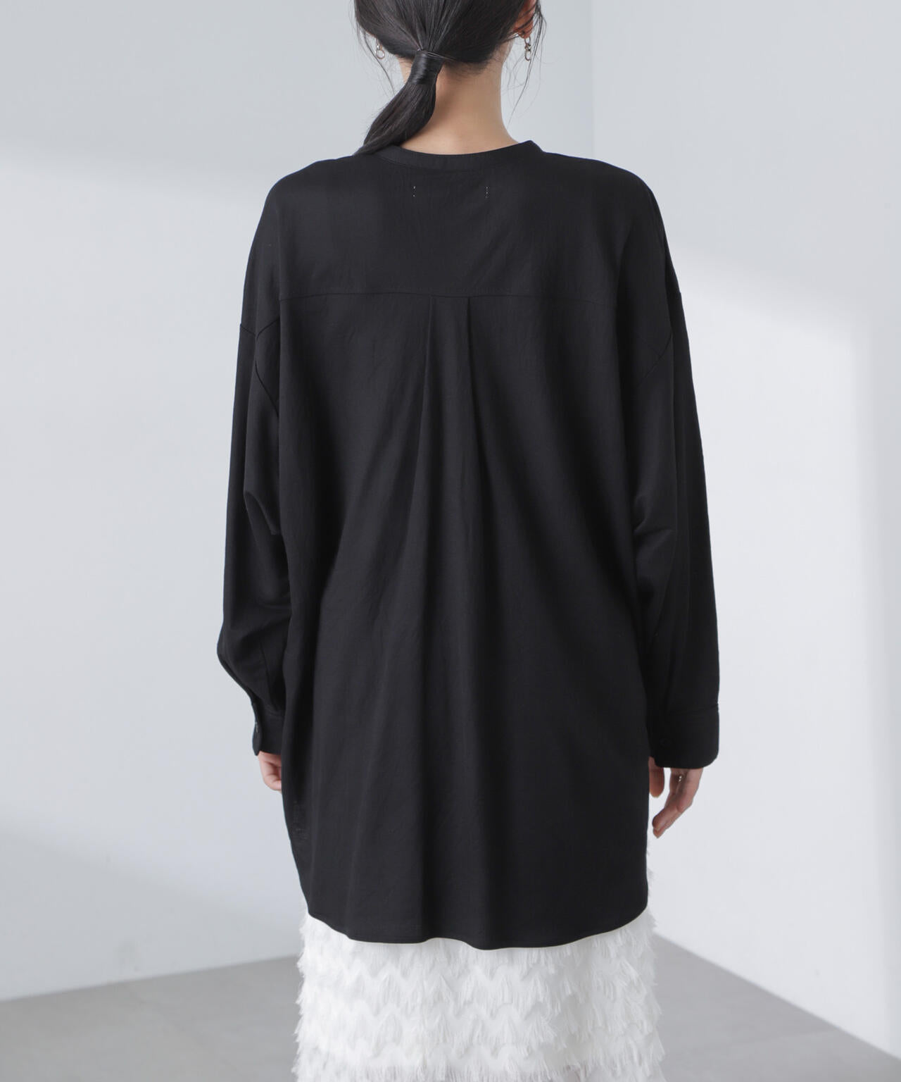 シアーカットワイドシャツ 6734123314