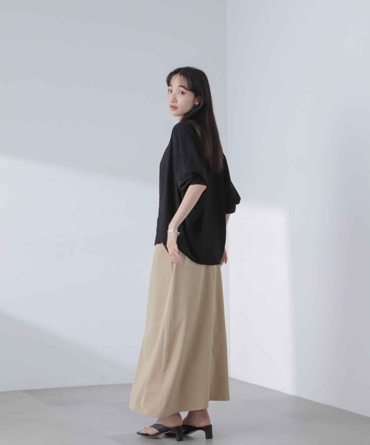 シアーカットシャツカーディガン 6734123315