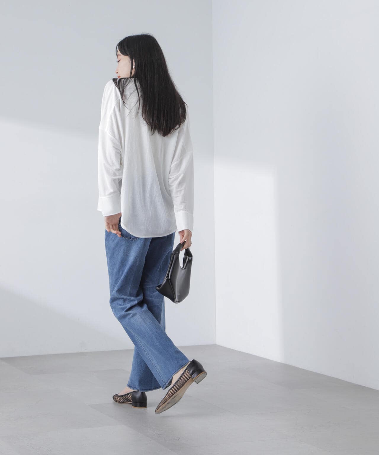 シアーカットシャツカーディガン 6734123315