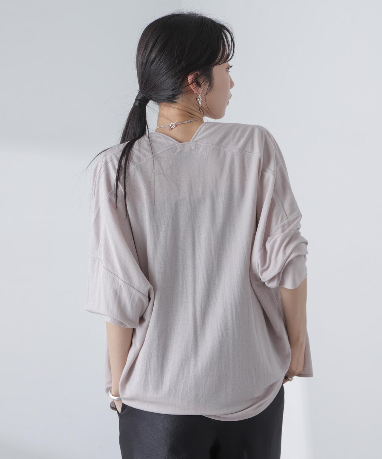 シアーカットシャツカーディガン 6734123315