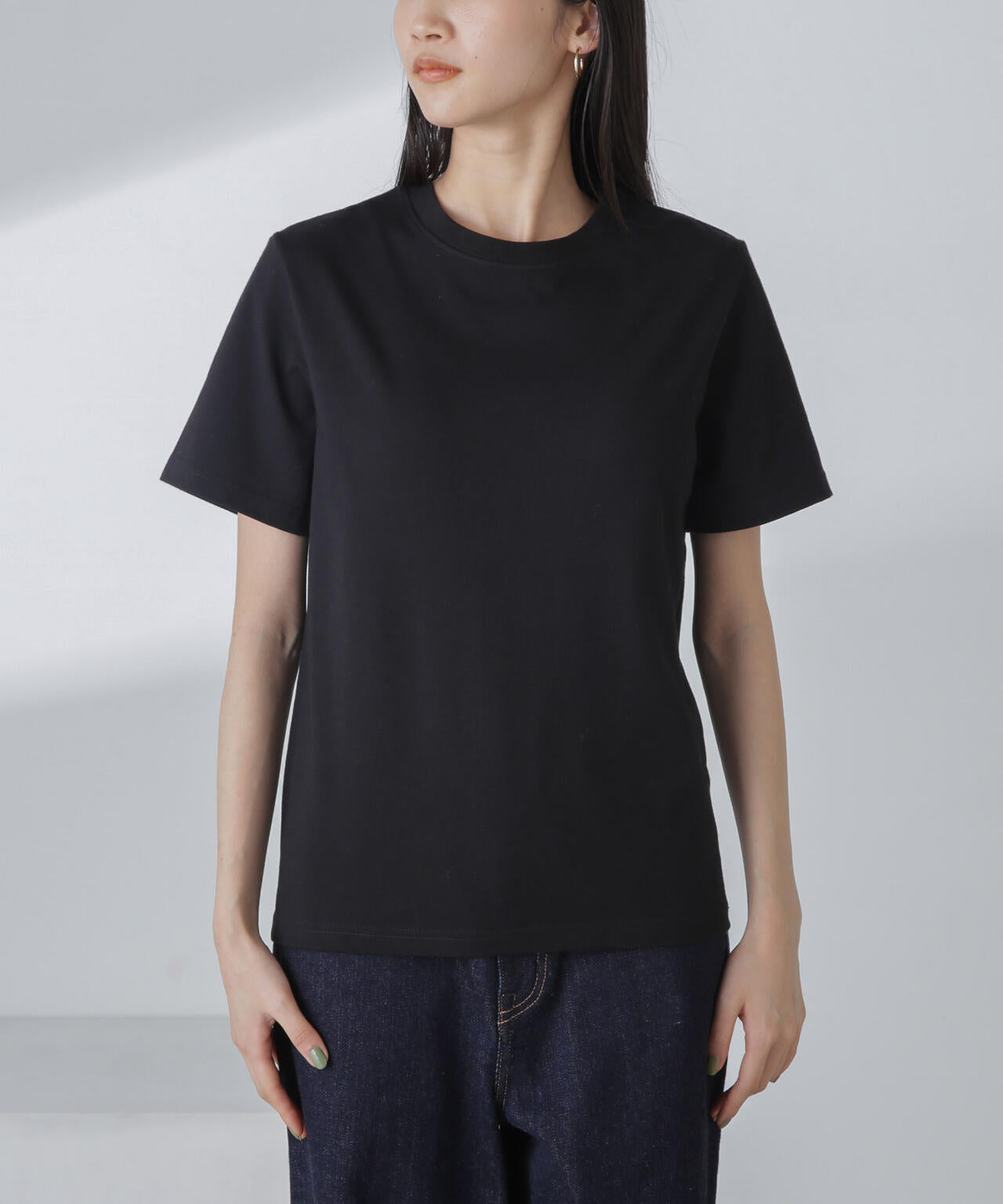 汗染み防止加工接触冷感半袖Tシャツ 6734124300