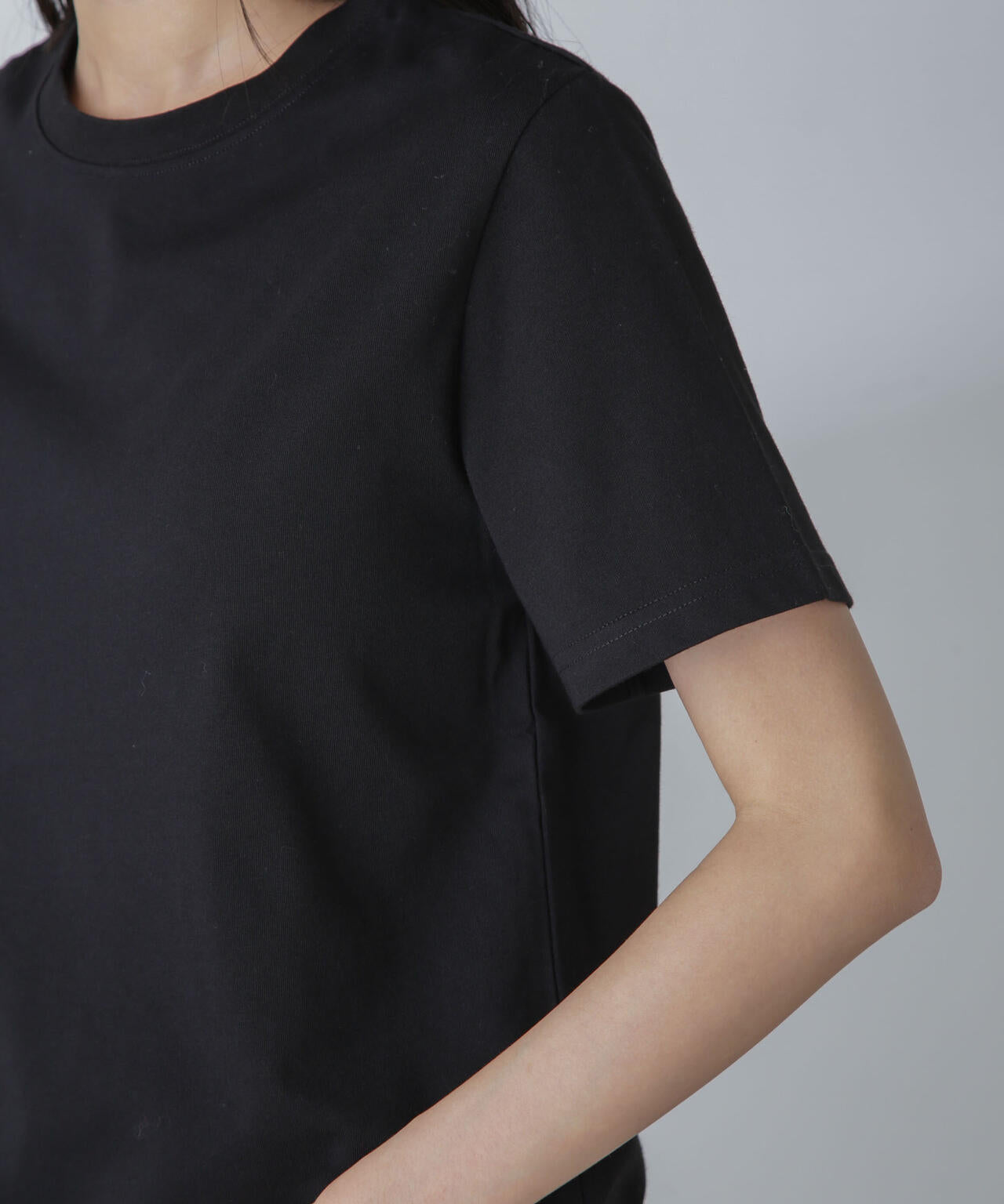 汗染み防止加工接触冷感半袖Tシャツ 6734124300