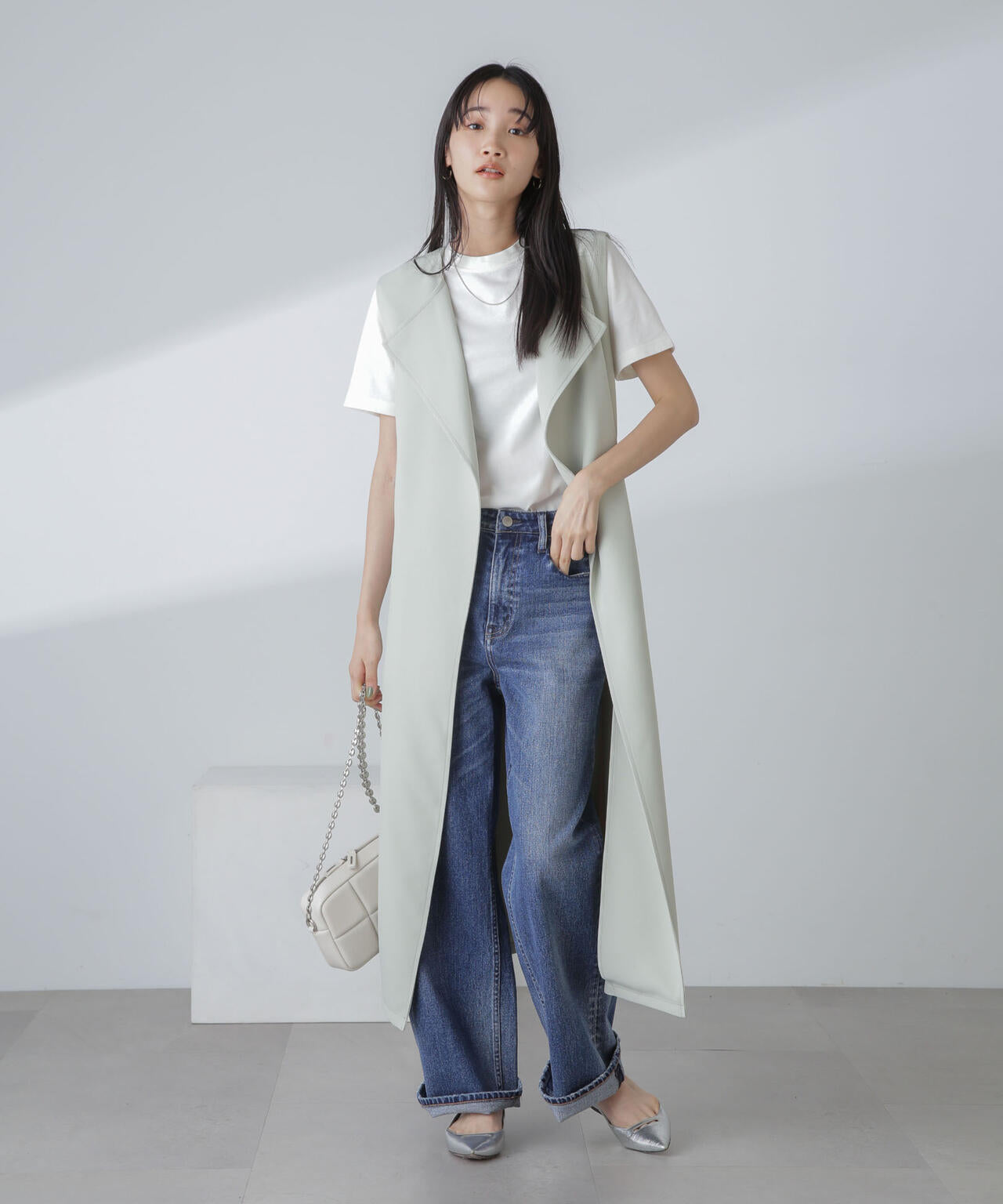 汗染み防止加工接触冷感半袖Tシャツ 6734124300